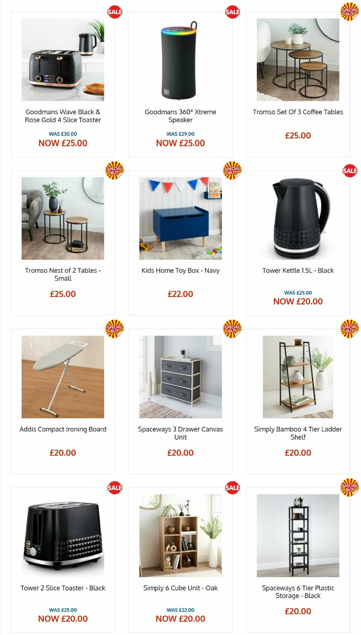 B&M Offers from 30 July