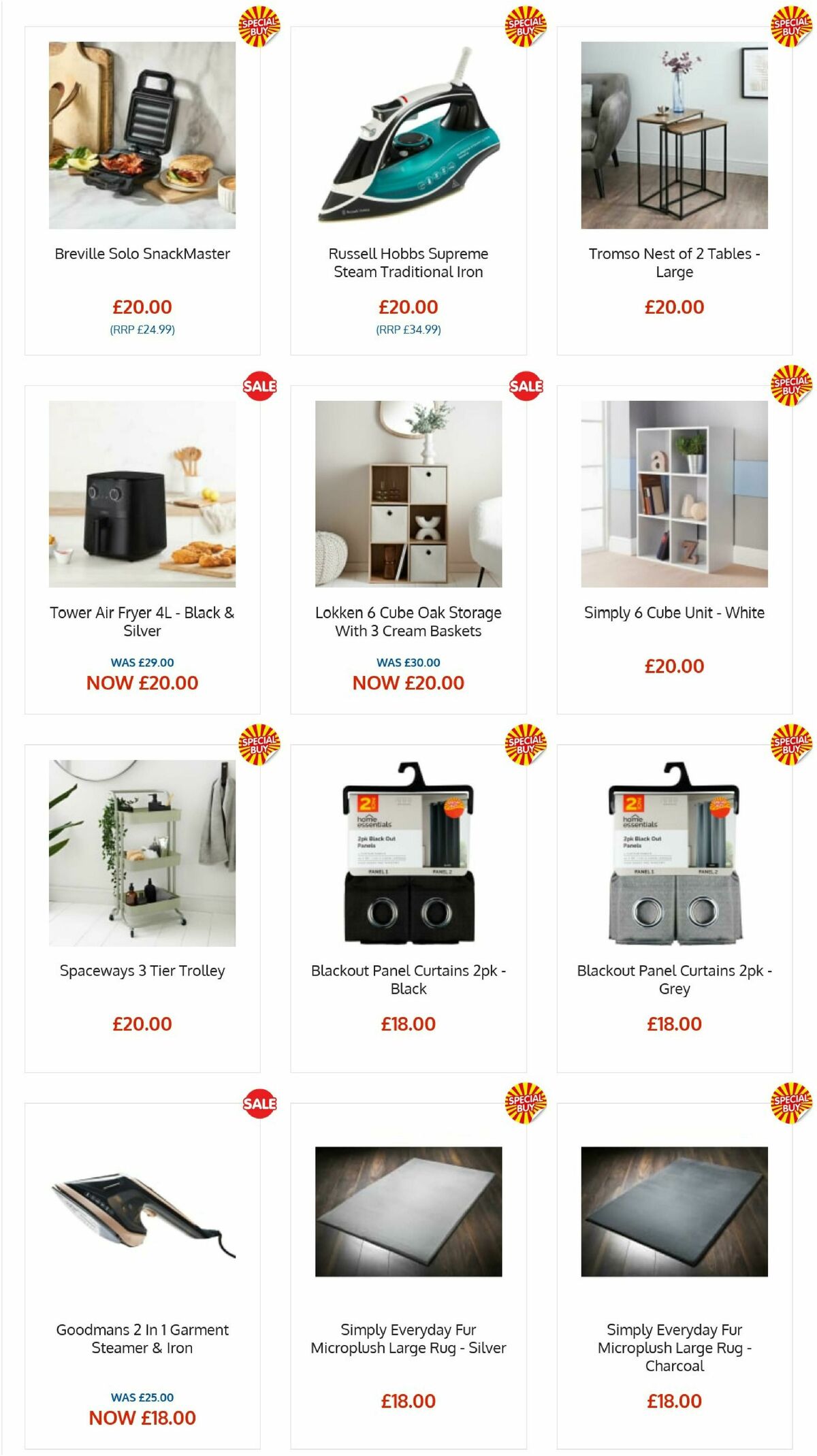 B&M Offers from 30 July