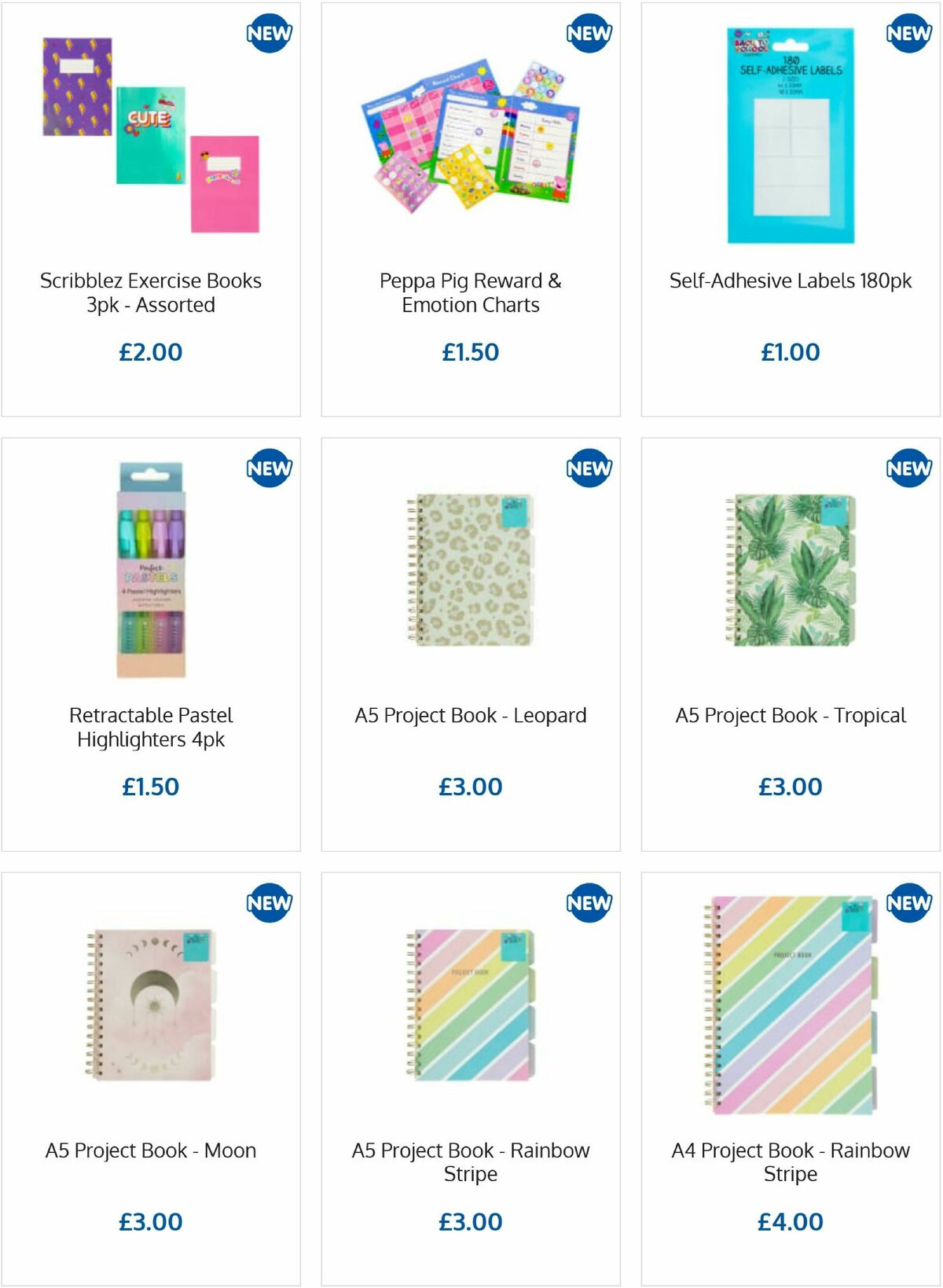 B&M Back to School Offers from 13 August