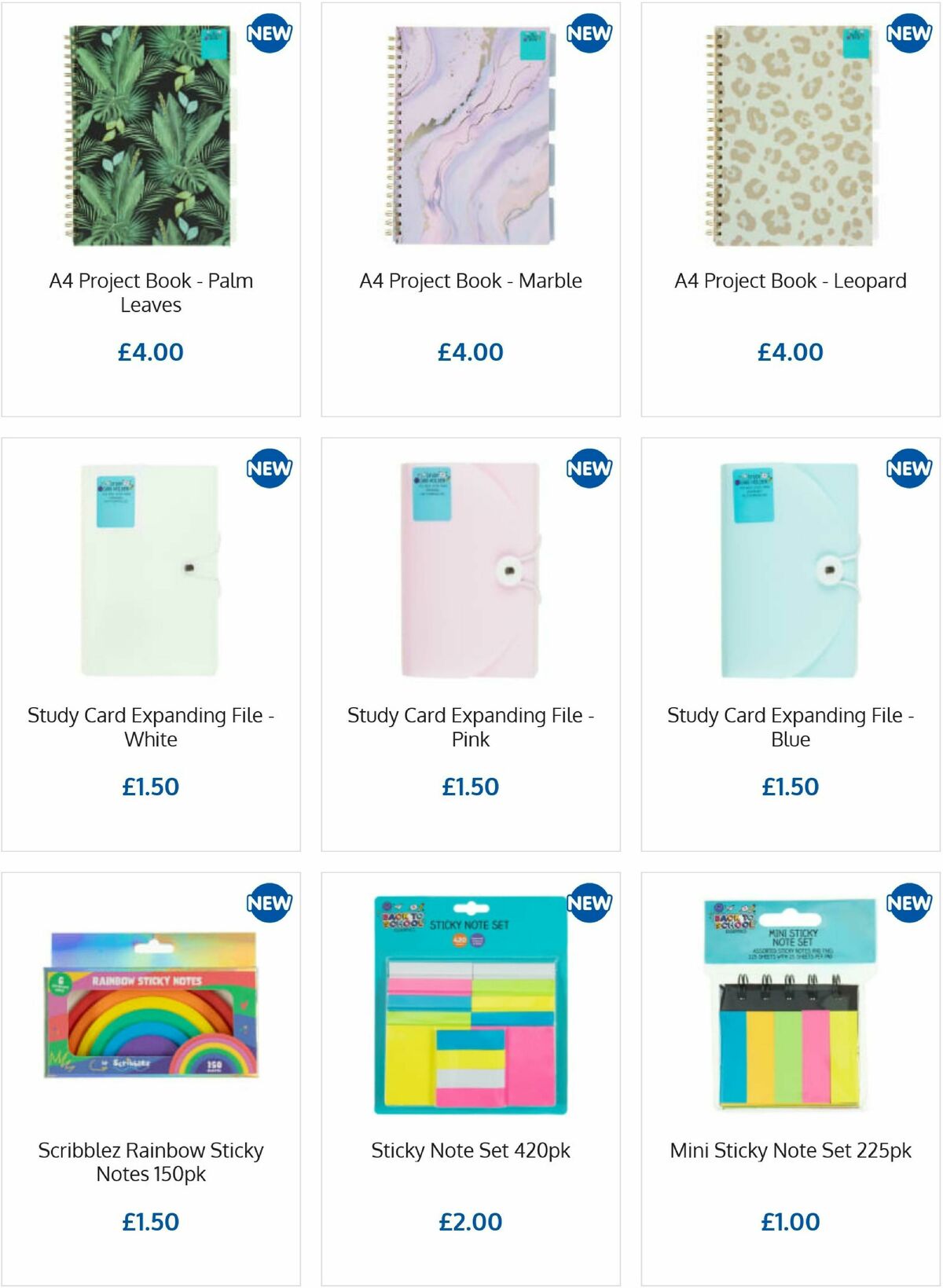 B&M Back to School Offers from 13 August