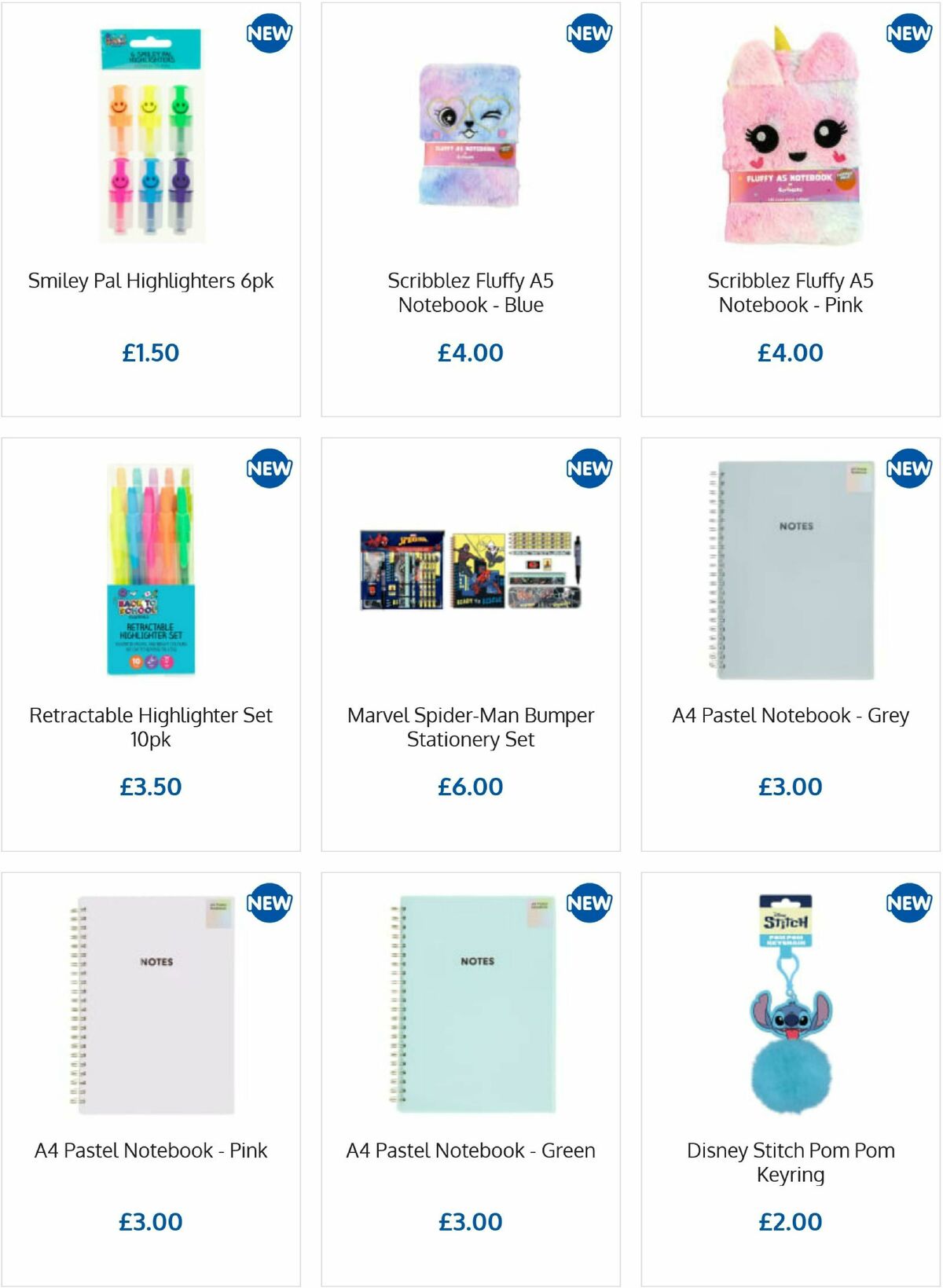 B&M Back to School Offers from 13 August