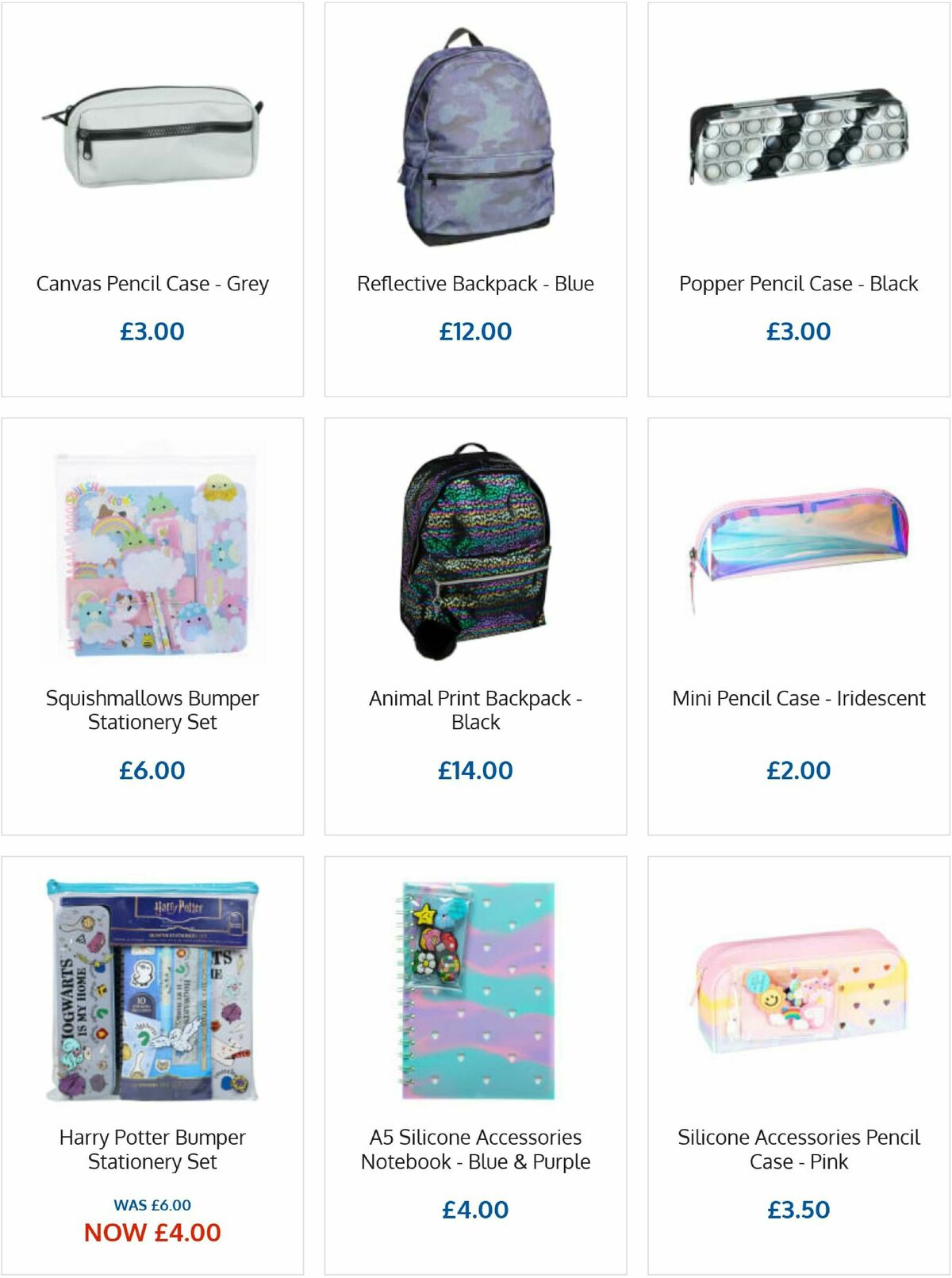 B&M Back to School Offers from 13 August