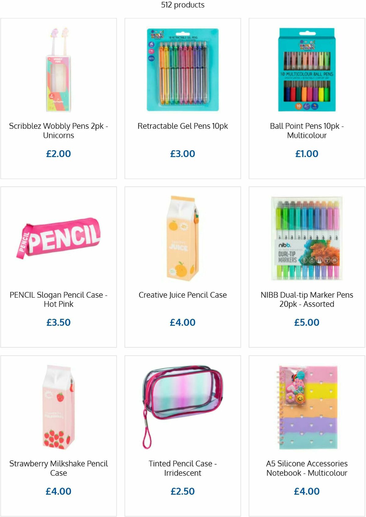 B&M Back to School Offers from 13 August