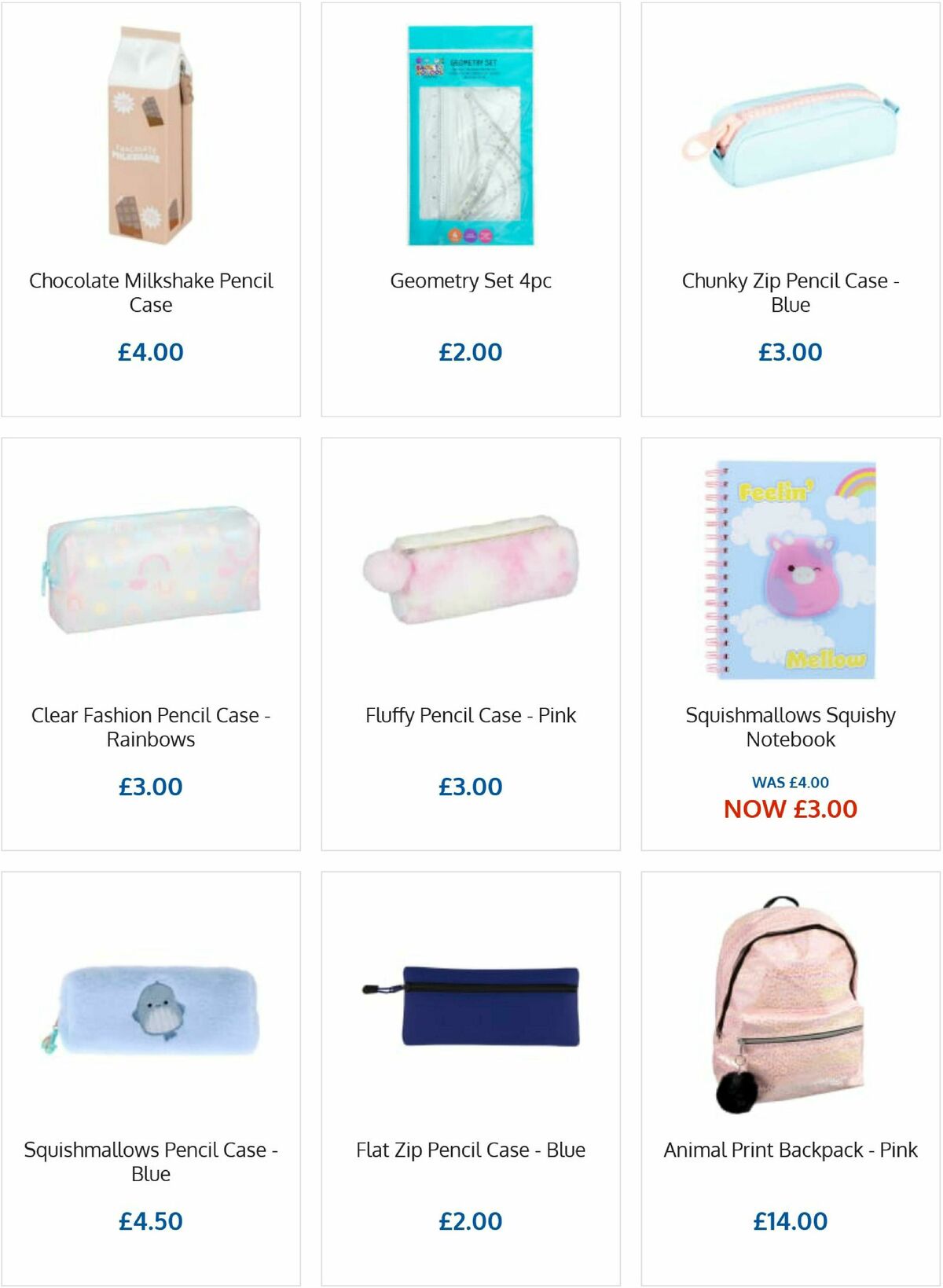 B&M Back to School Offers from 13 August