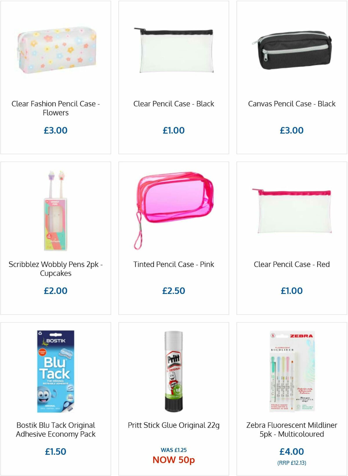 B&M Back to School Offers from 13 August