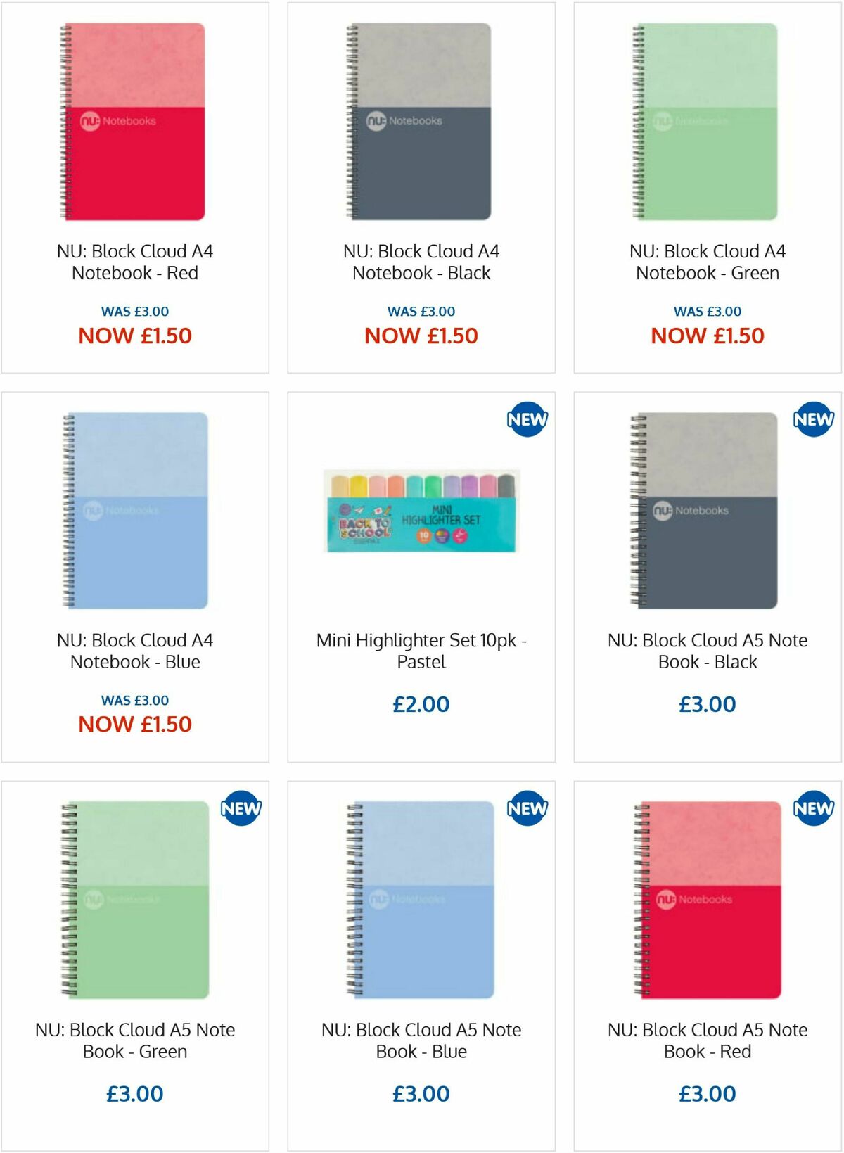 B&M Back to School Offers from 13 August