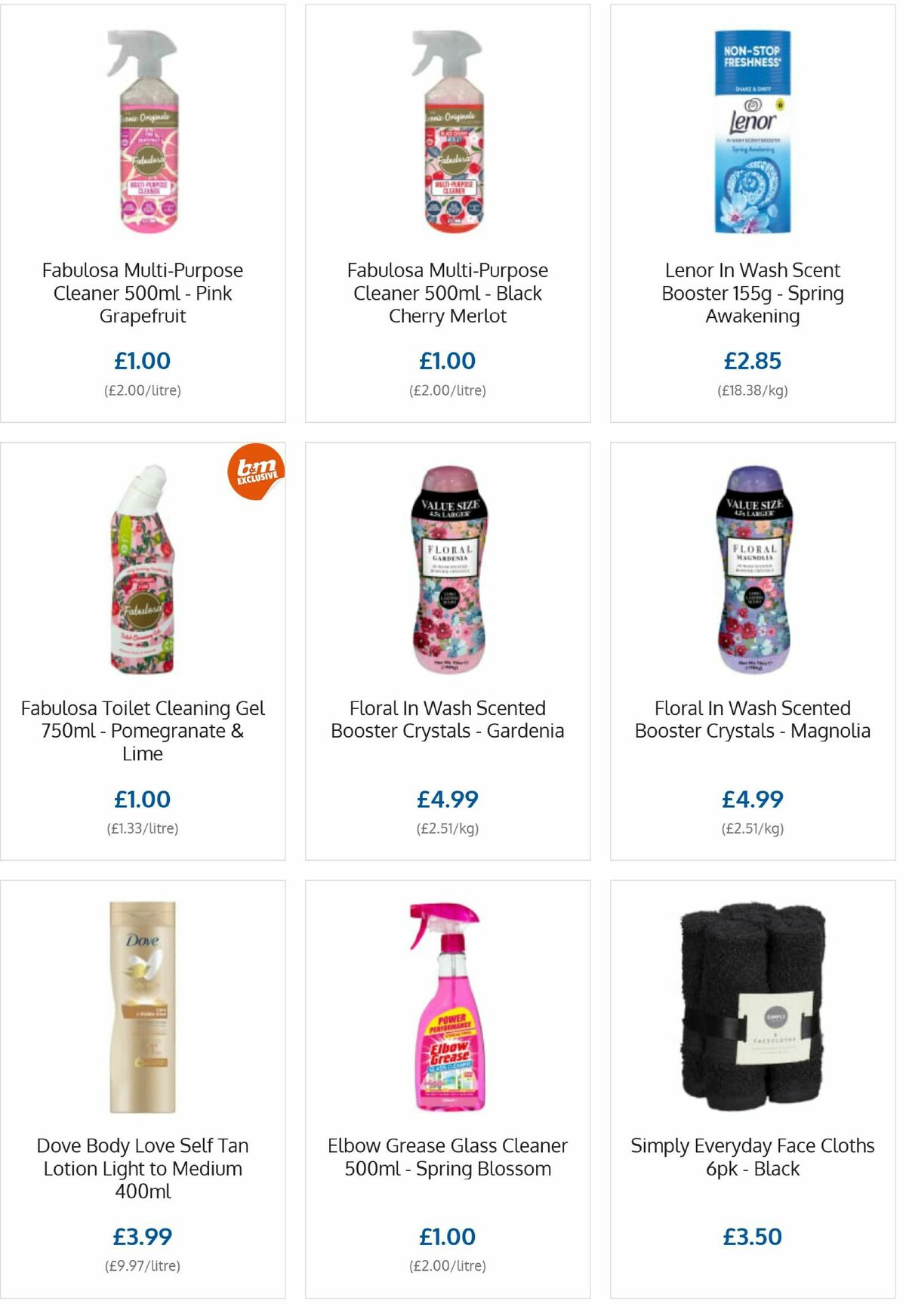 B&M Offers from 3 September