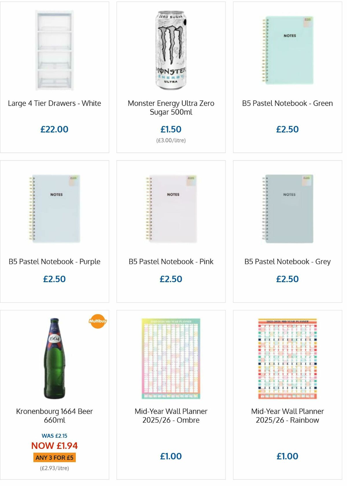 B&M Offers from 3 September