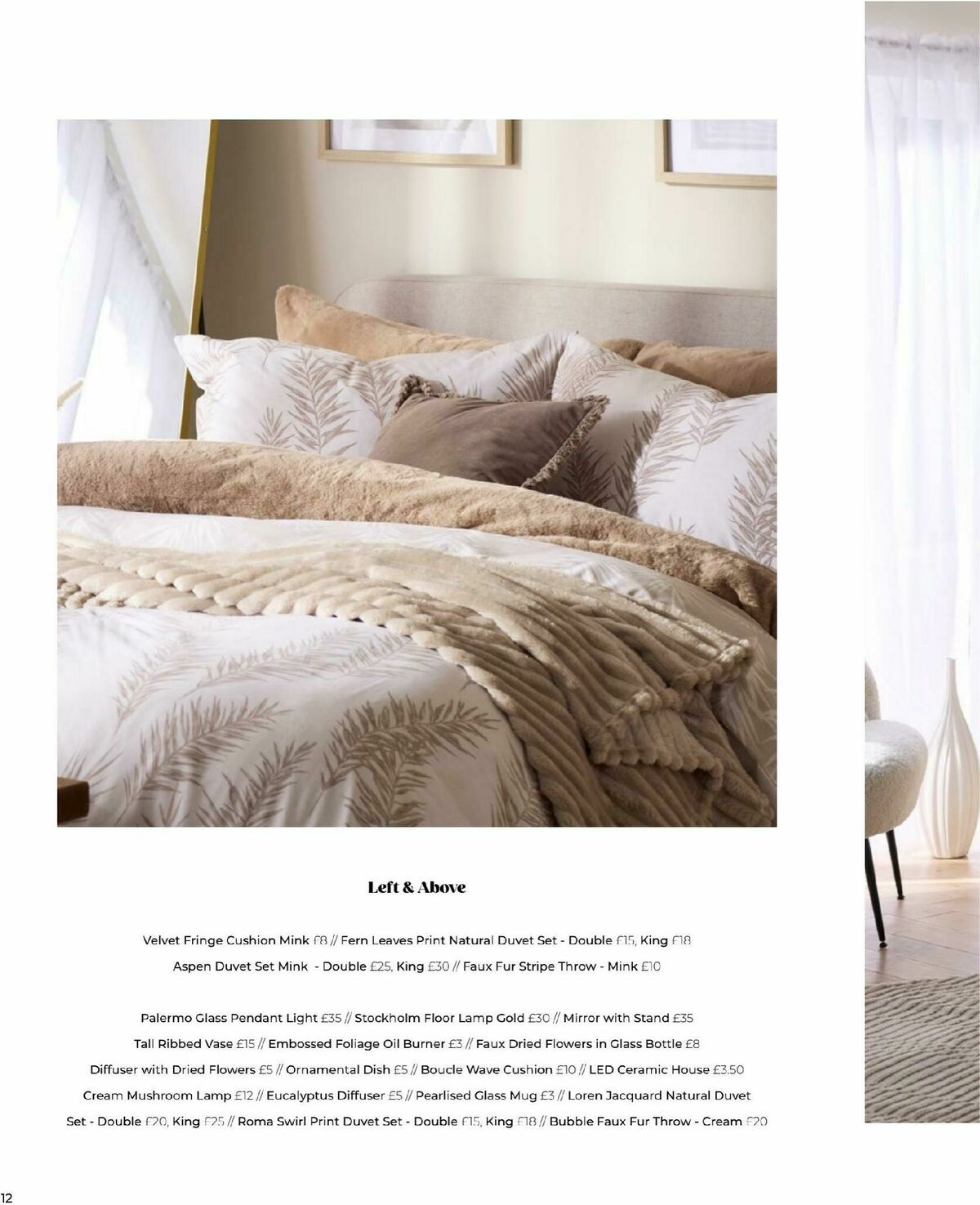 B&M Home Autumn/Winter Offers from 24 September