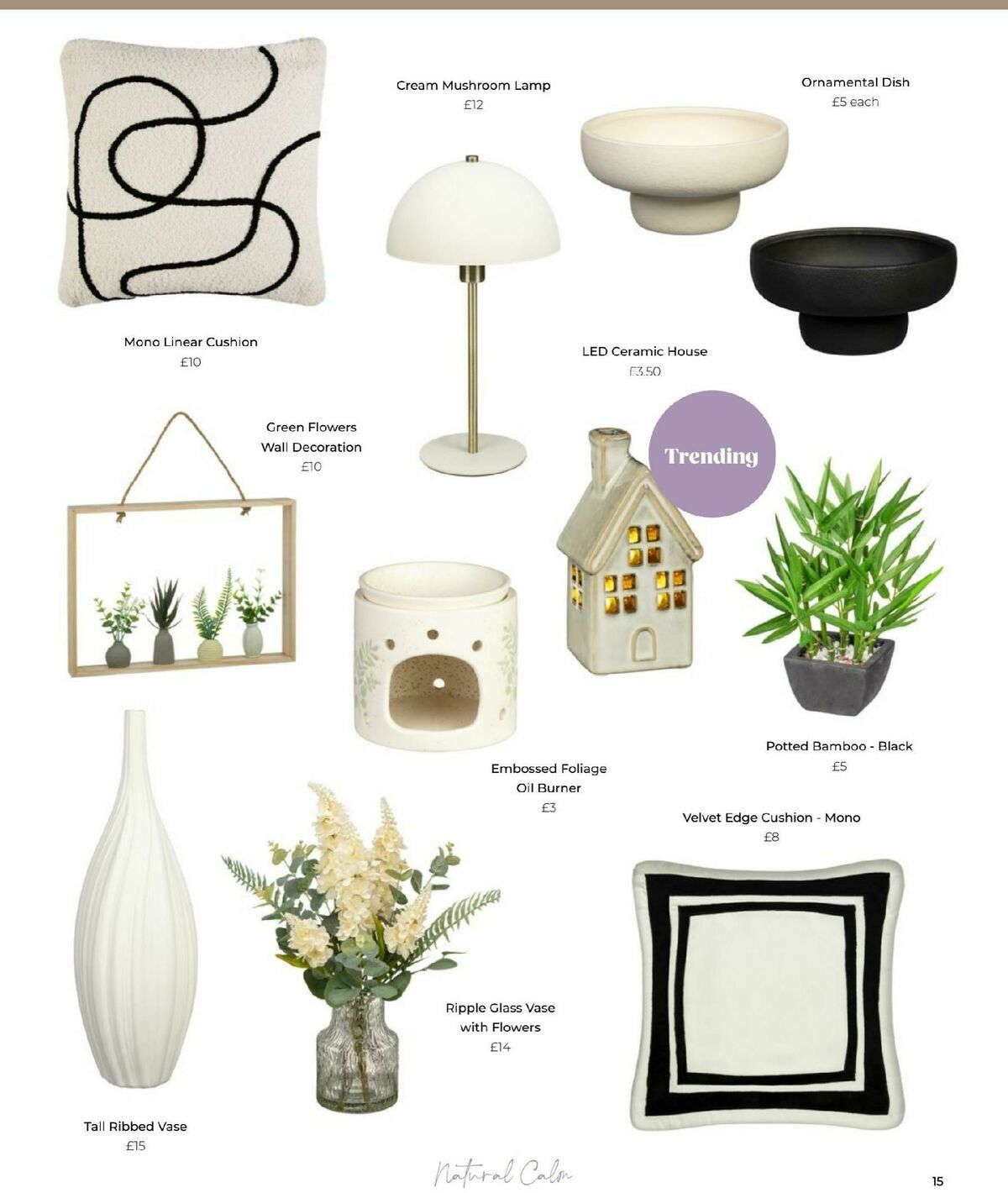 B&M Home Autumn/Winter Offers from 24 September