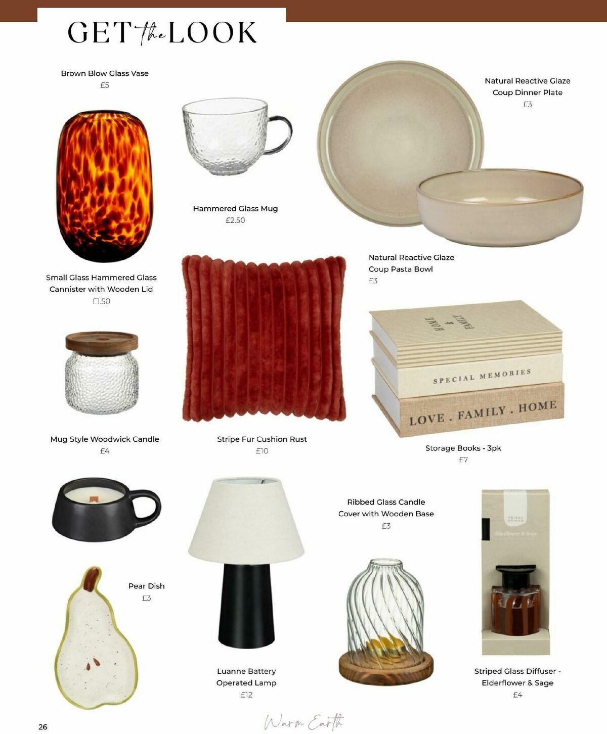 B&M Home Autumn/Winter Offers from 24 September