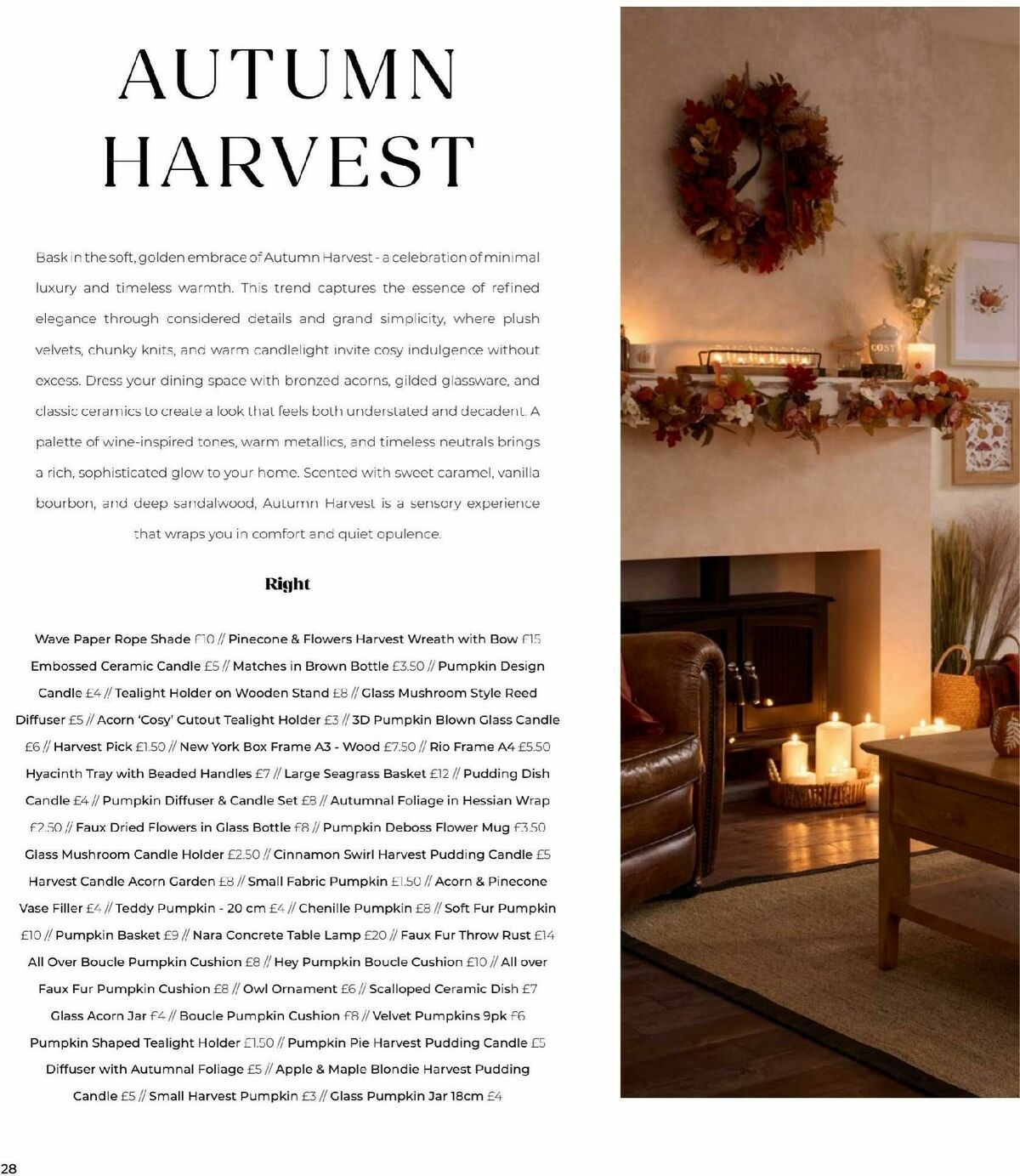 B&M Home Autumn/Winter Offers from 24 September