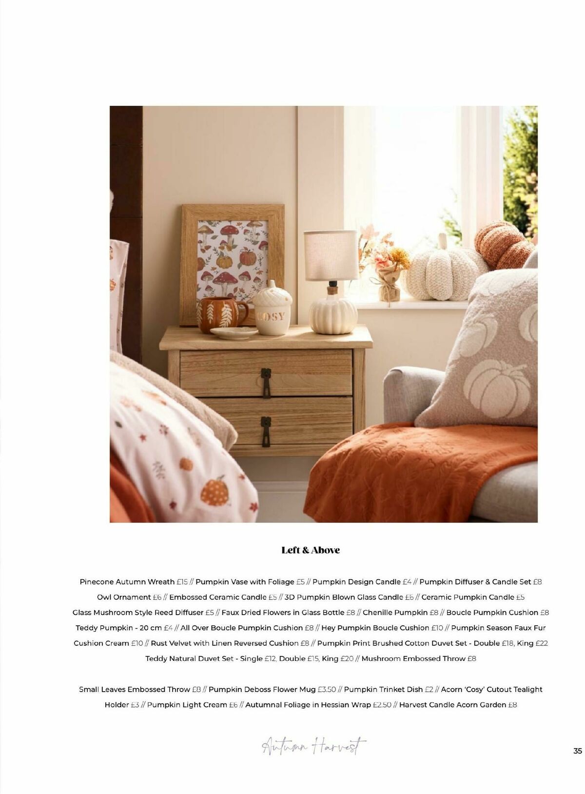 B&M Home Autumn/Winter Offers from 24 September