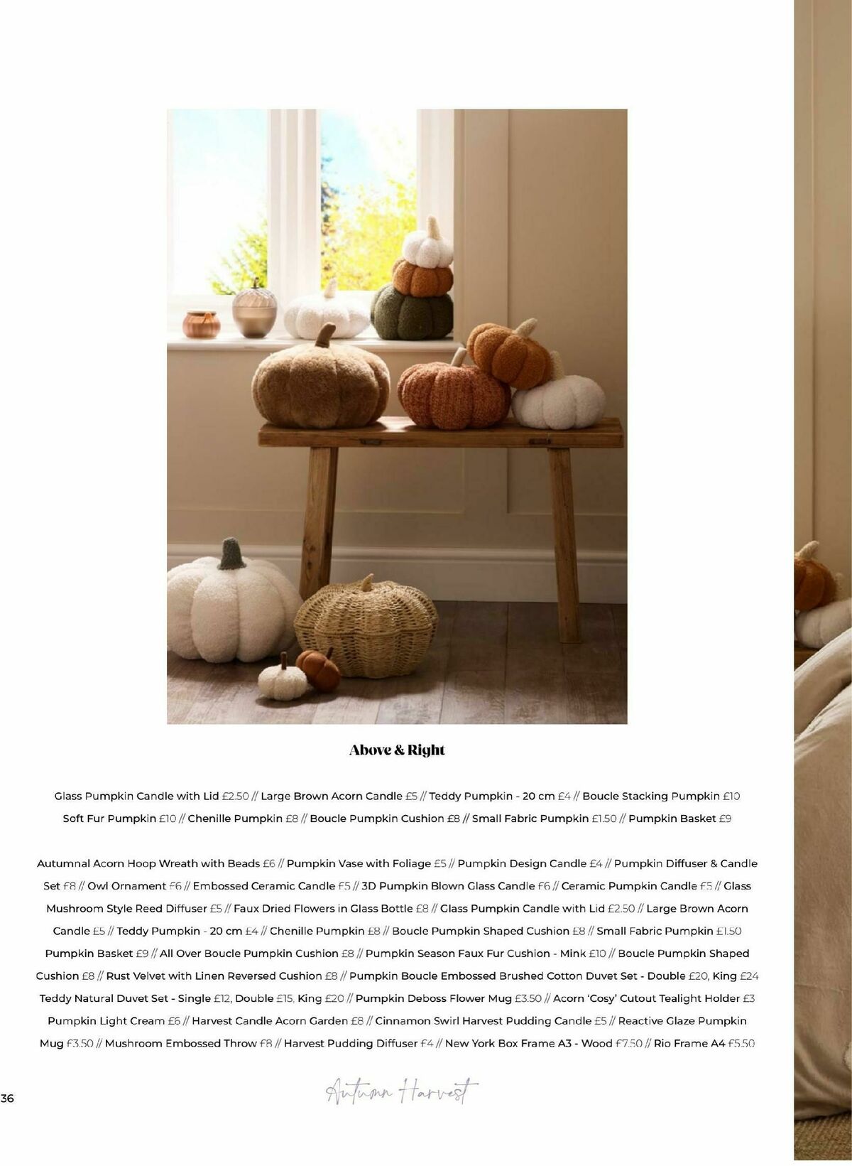 B&M Home Autumn/Winter Offers from 24 September