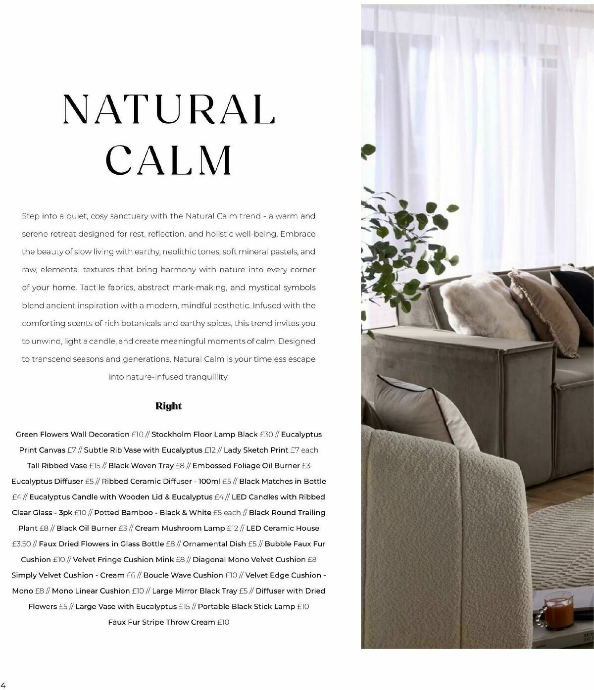 B&M Home Autumn/Winter Offers from 24 September