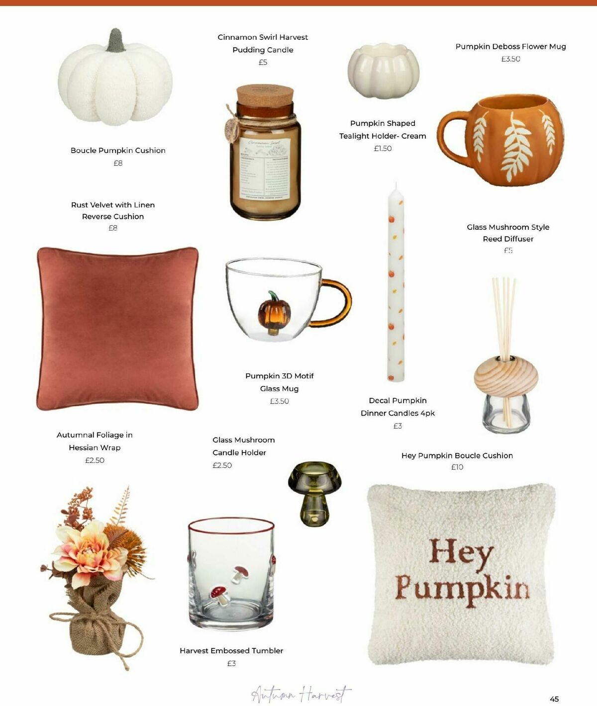 B&M Home Autumn/Winter Offers from 24 September