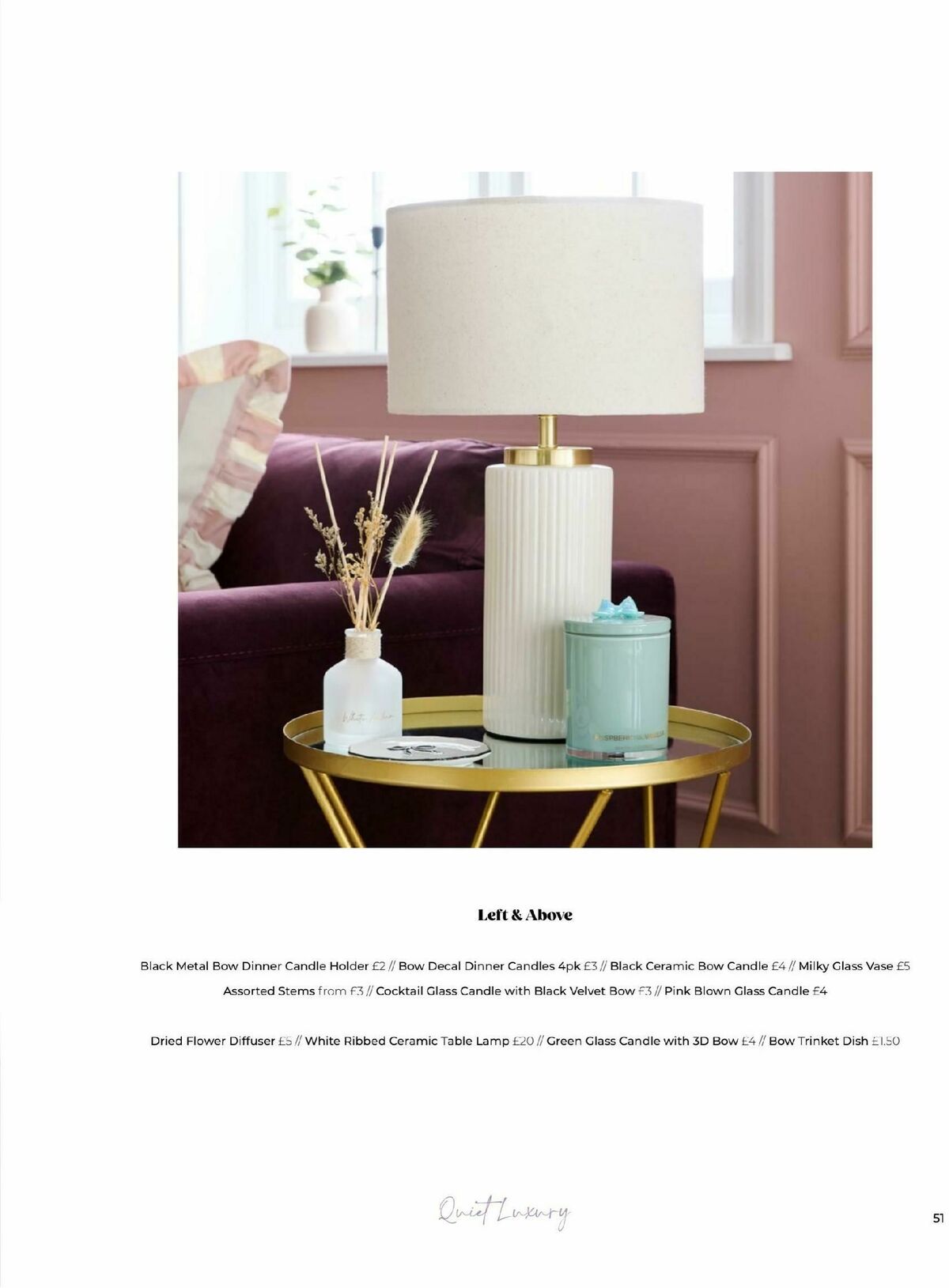 B&M Home Autumn/Winter Offers from 24 September