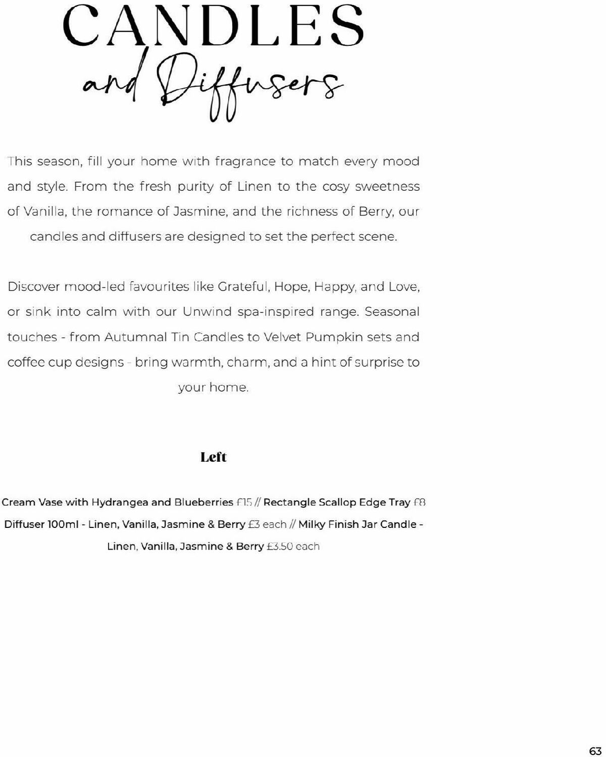 B&M Home Autumn/Winter Offers from 24 September