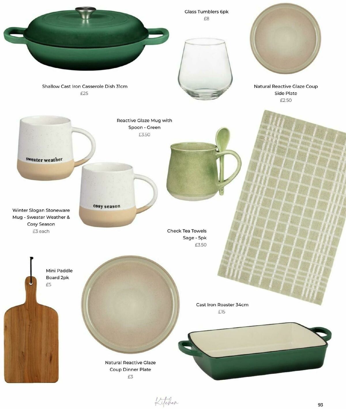 B&M Home Autumn/Winter Offers from 24 September