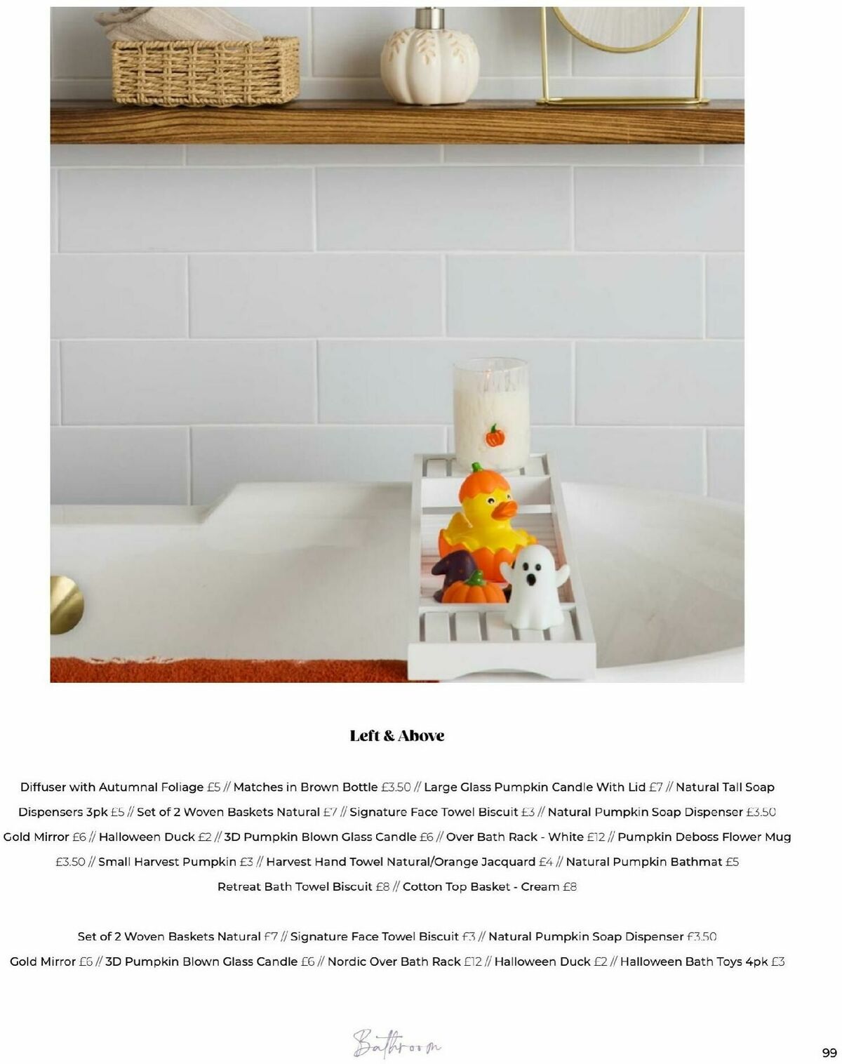 B&M Home Autumn/Winter Offers from 24 September