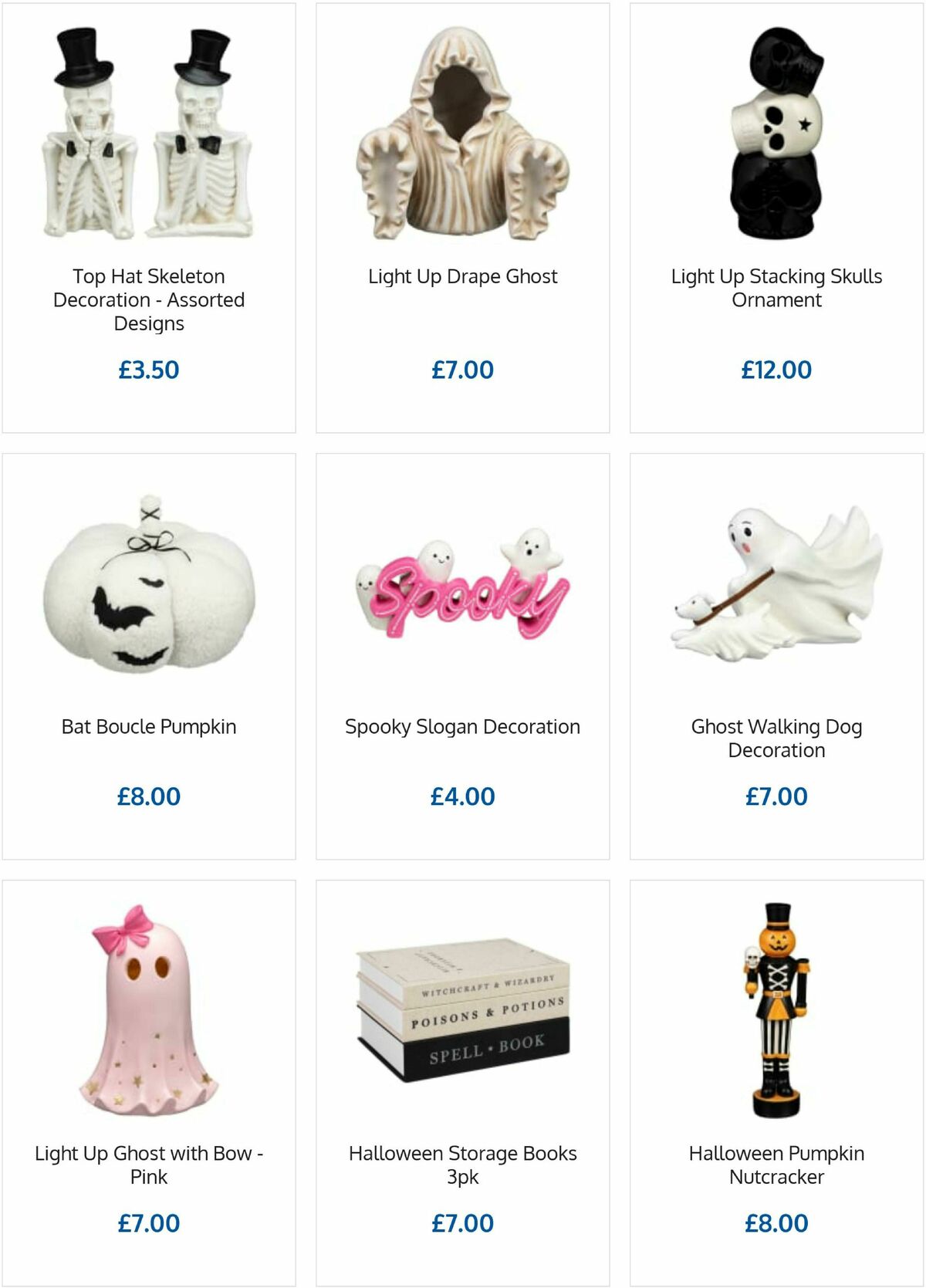 B&M Halloween Offers from 24 September