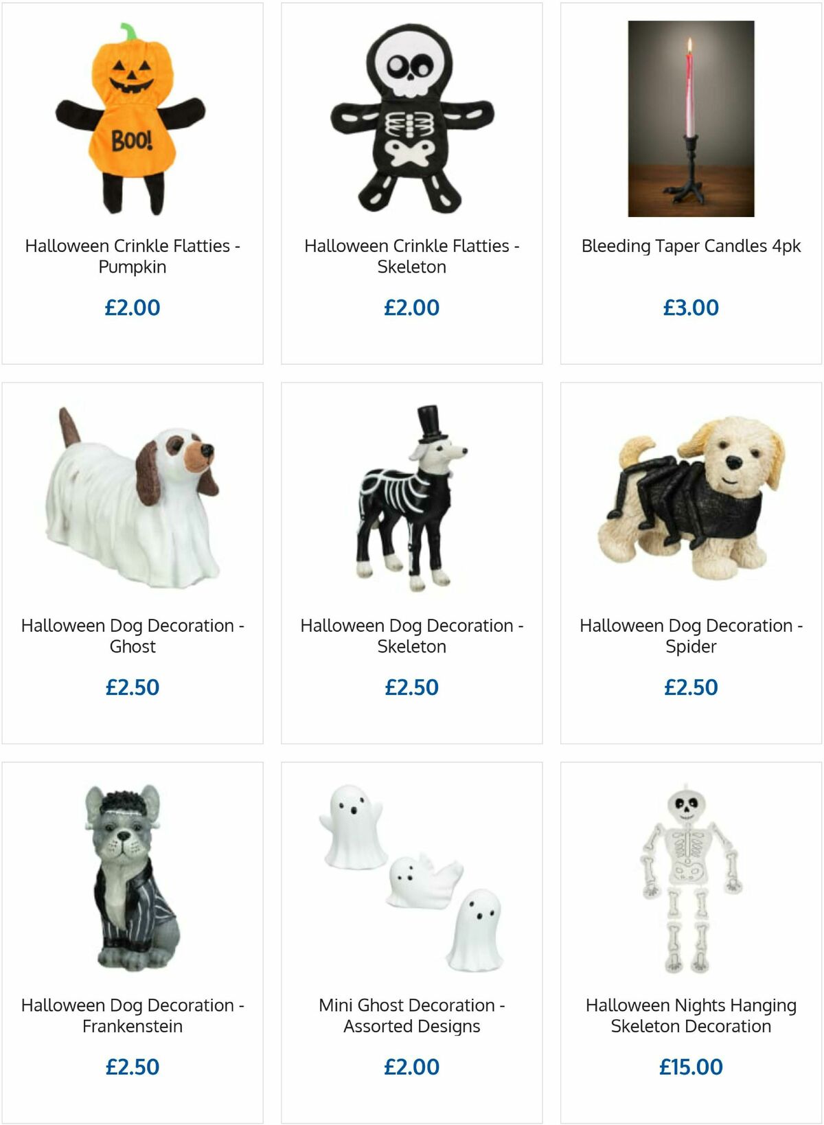 B&M Halloween Offers from 24 September