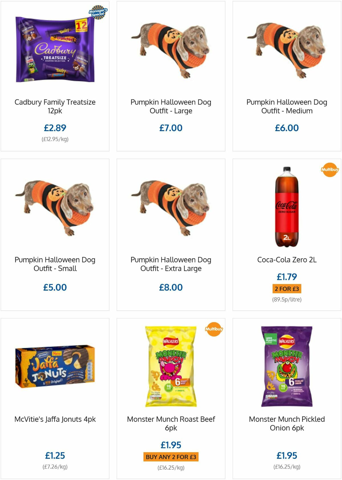 B&M Halloween Offers from 24 September