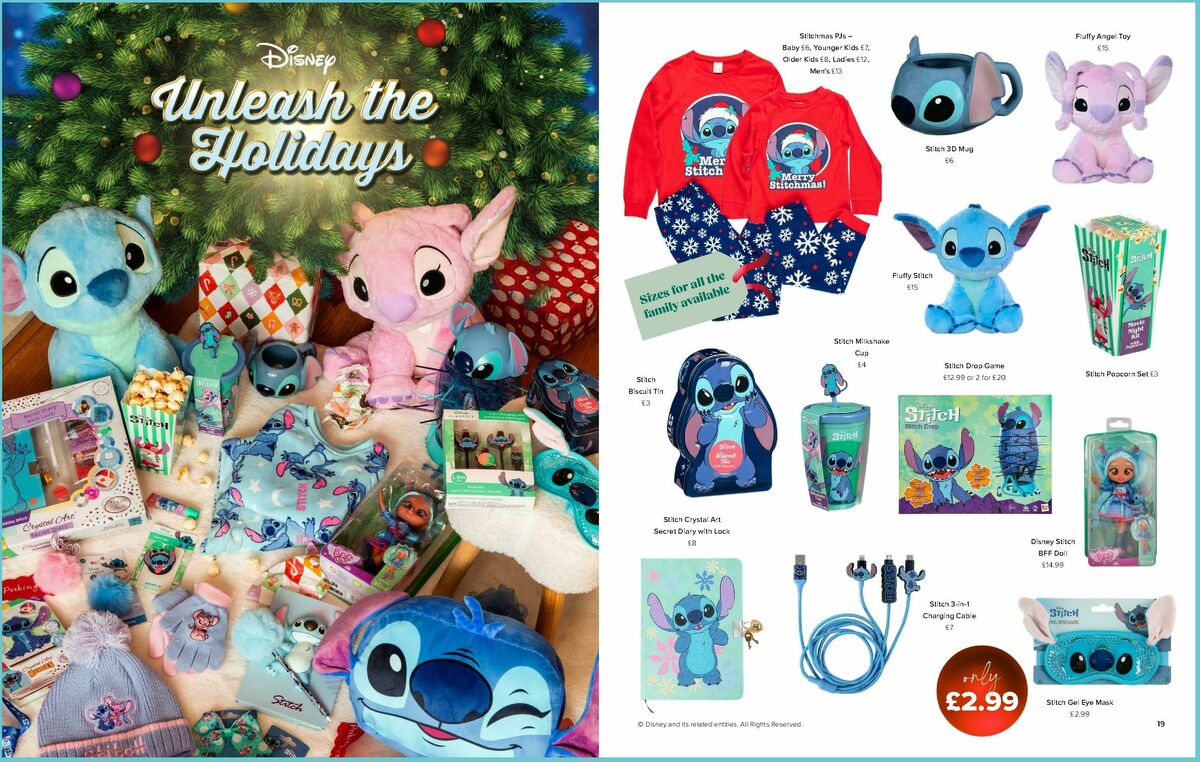 B&M Christmas Gift Guide Offers from 24 October