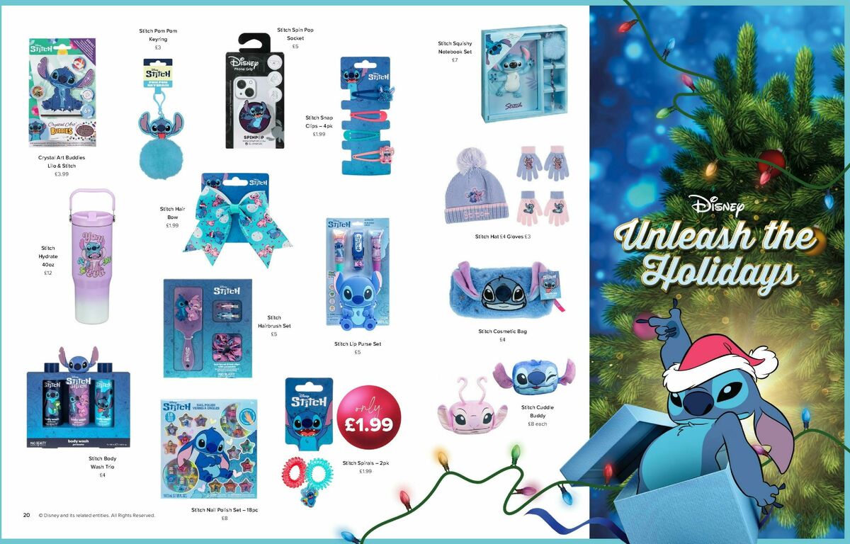 B&M Christmas Gift Guide Offers from 24 October