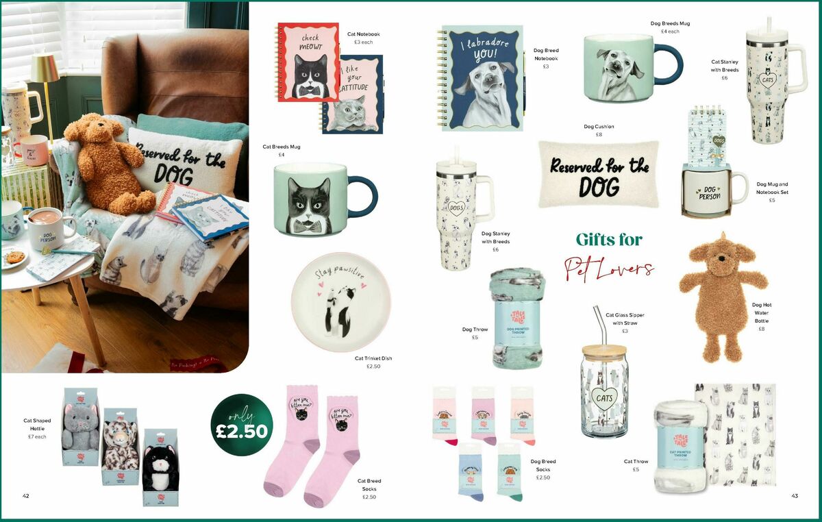 B&M Christmas Gift Guide Offers from 24 October