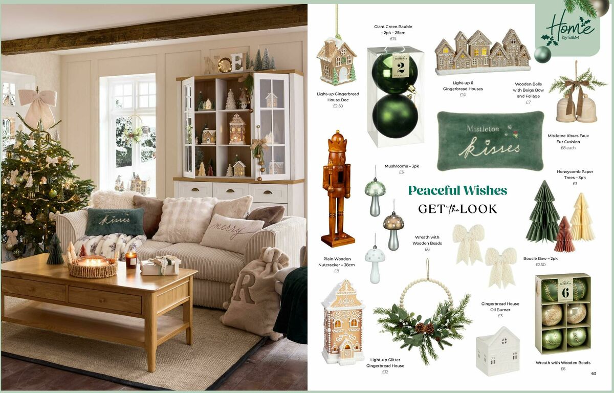B&M Christmas Gift Guide Offers from 24 October