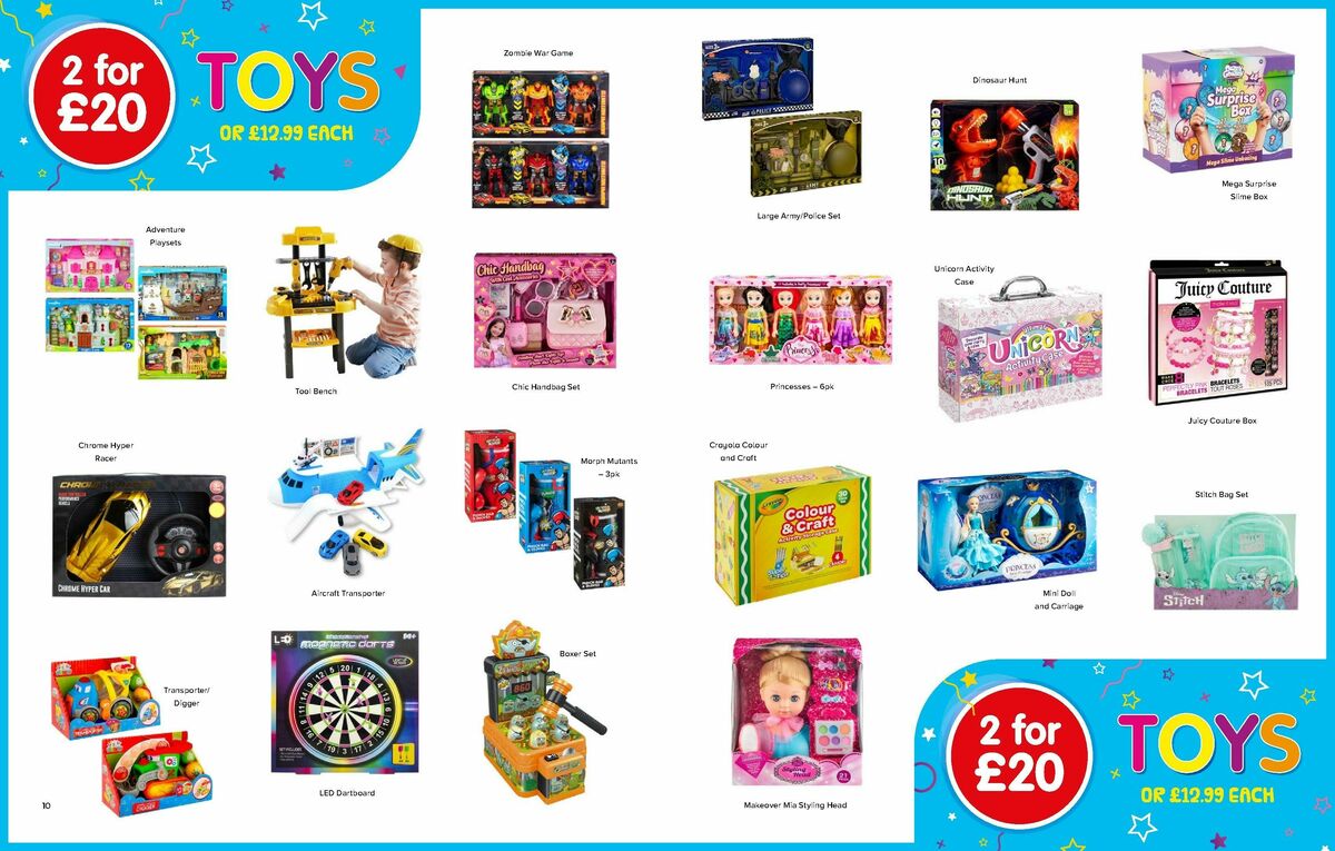 B&M Christmas Gift Guide Offers from 24 October
