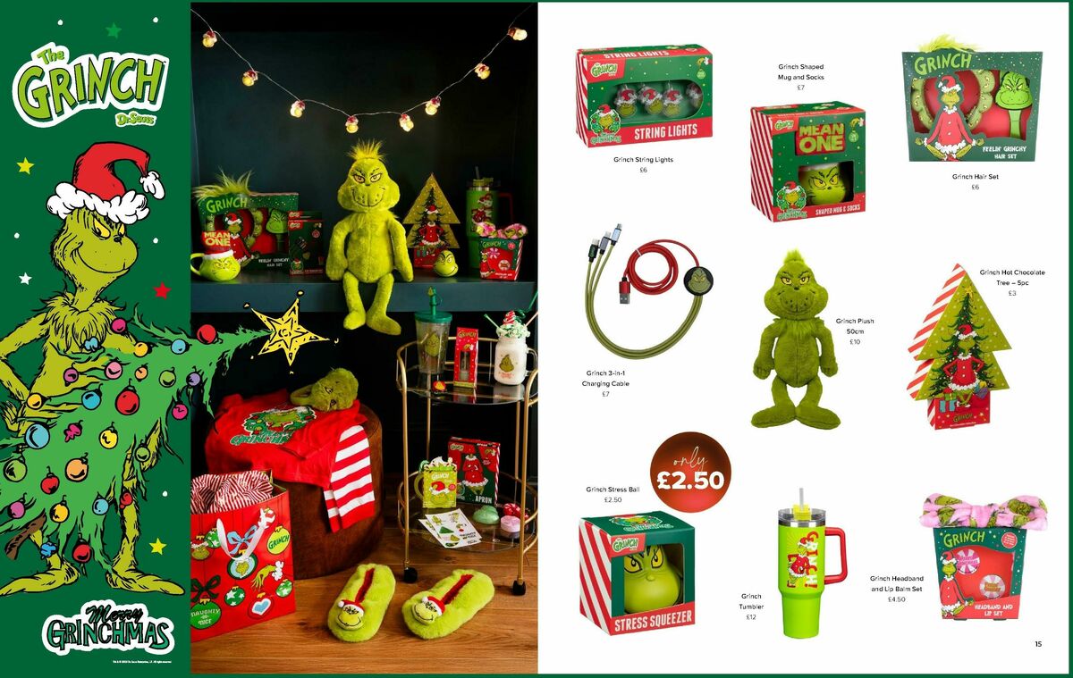 B&M Christmas Gift Guide Offers from 24 October