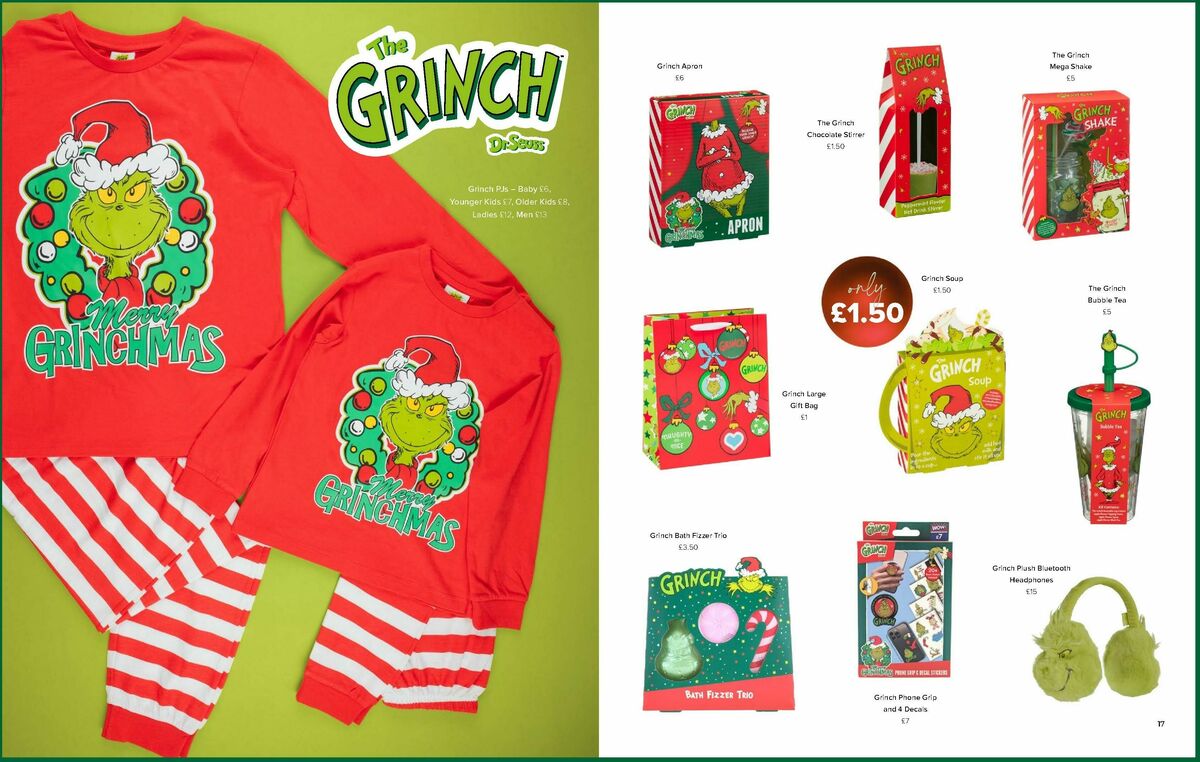 B&M Christmas Gift Guide Offers from 24 October