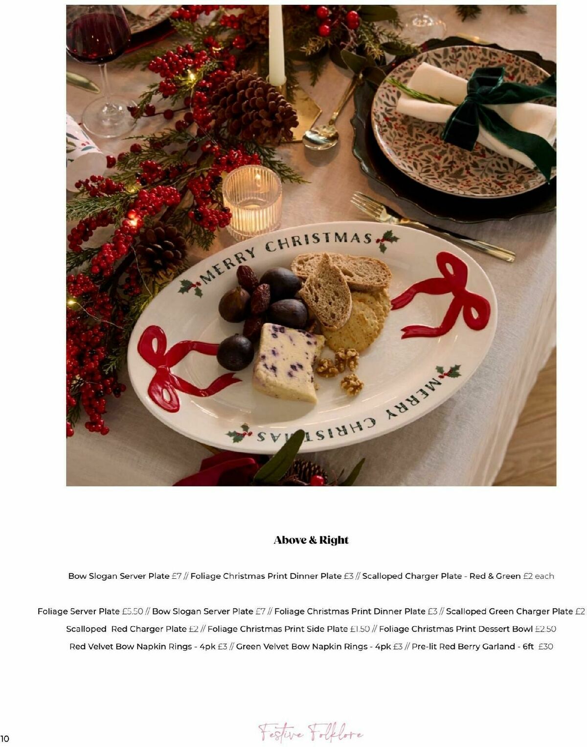 B&M Christmas Offers from 24 October