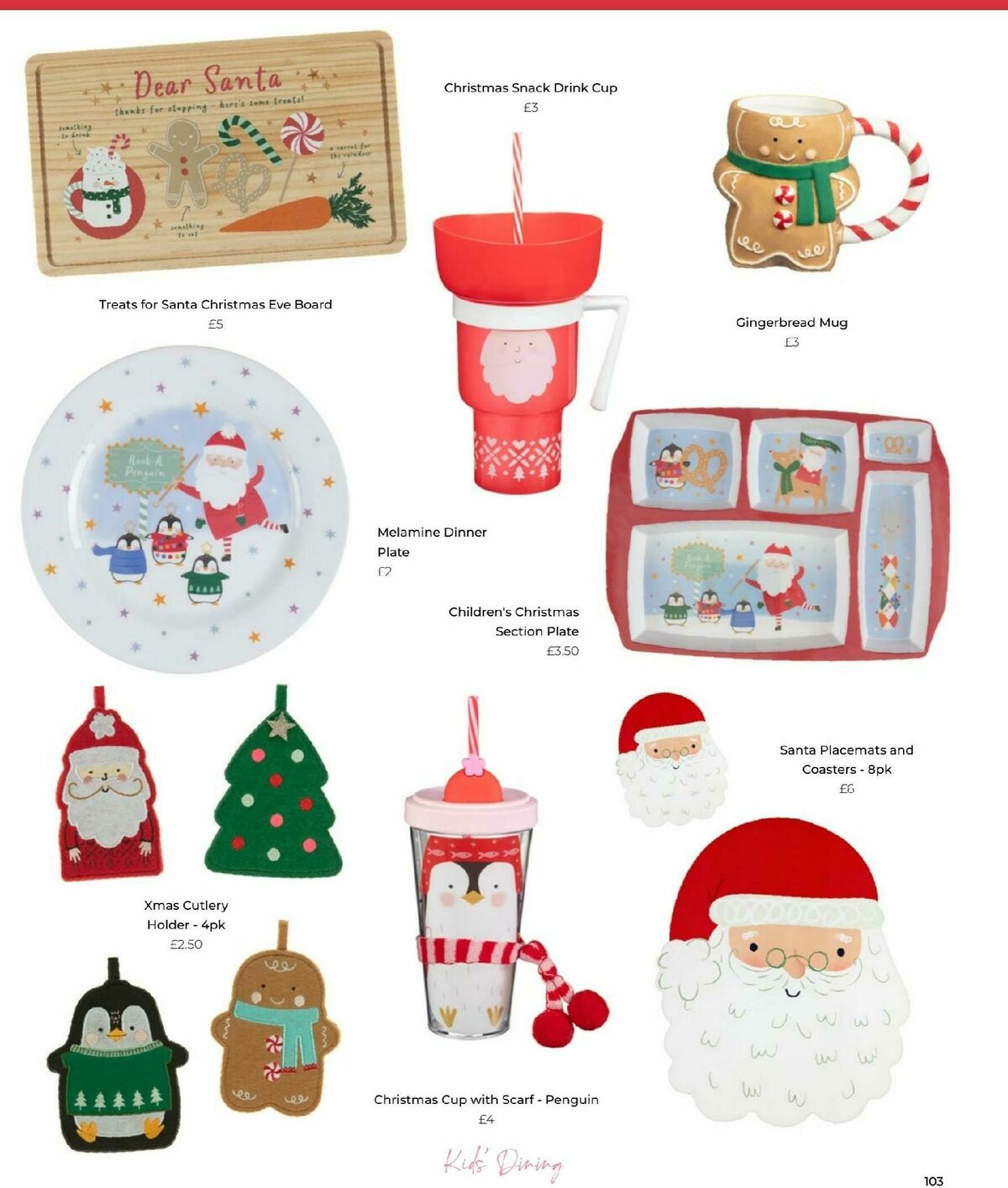 B&M Christmas Offers from 24 October