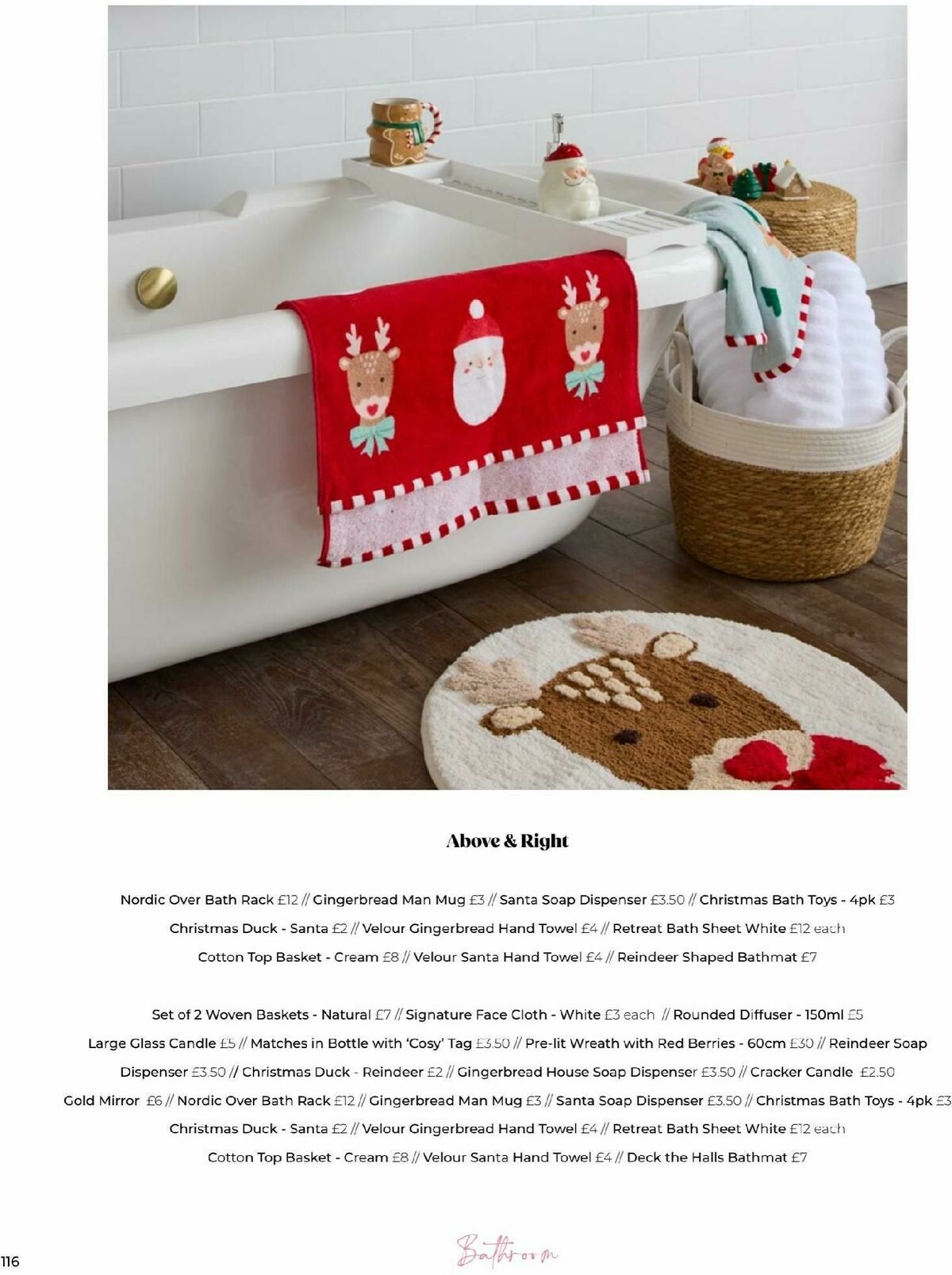 B&M Christmas Offers from 24 October