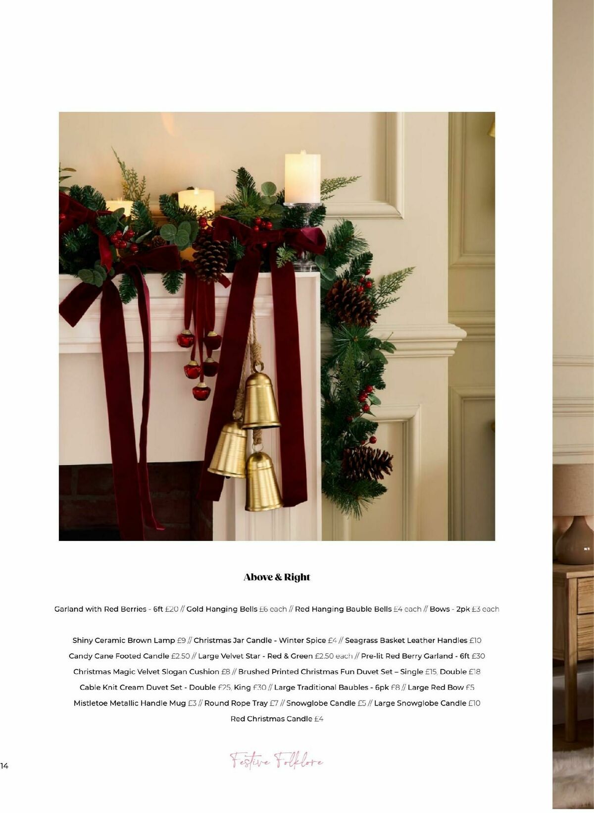 B&M Christmas Offers from 24 October