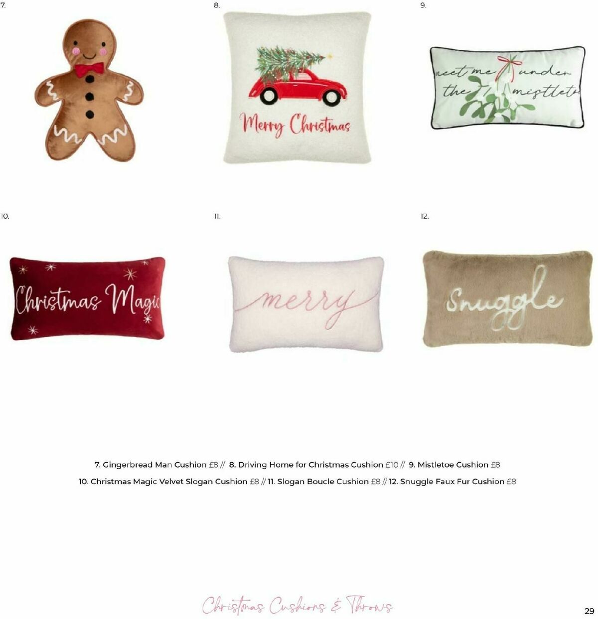 B&M Christmas Offers from 24 October