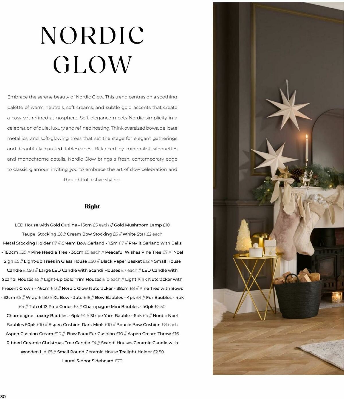 B&M Christmas Offers from 24 October