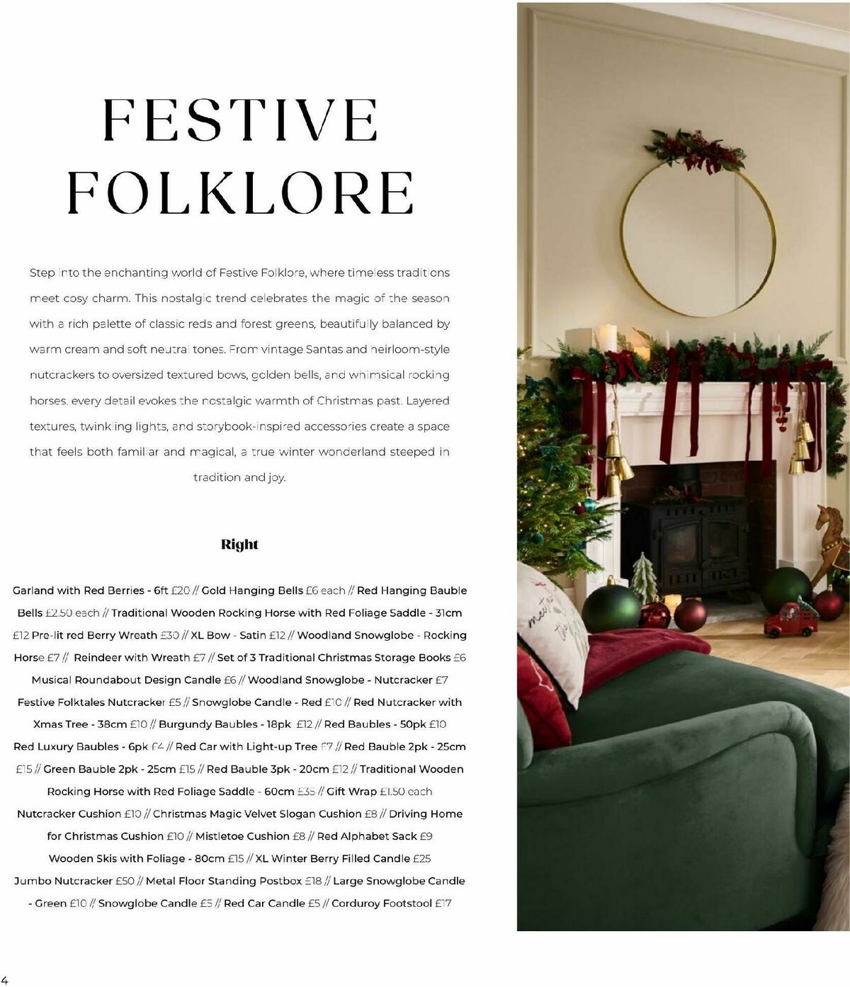 B&M Christmas Offers from 24 October