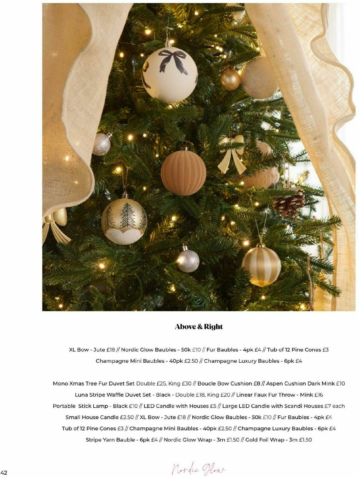 B&M Christmas Offers from 24 October