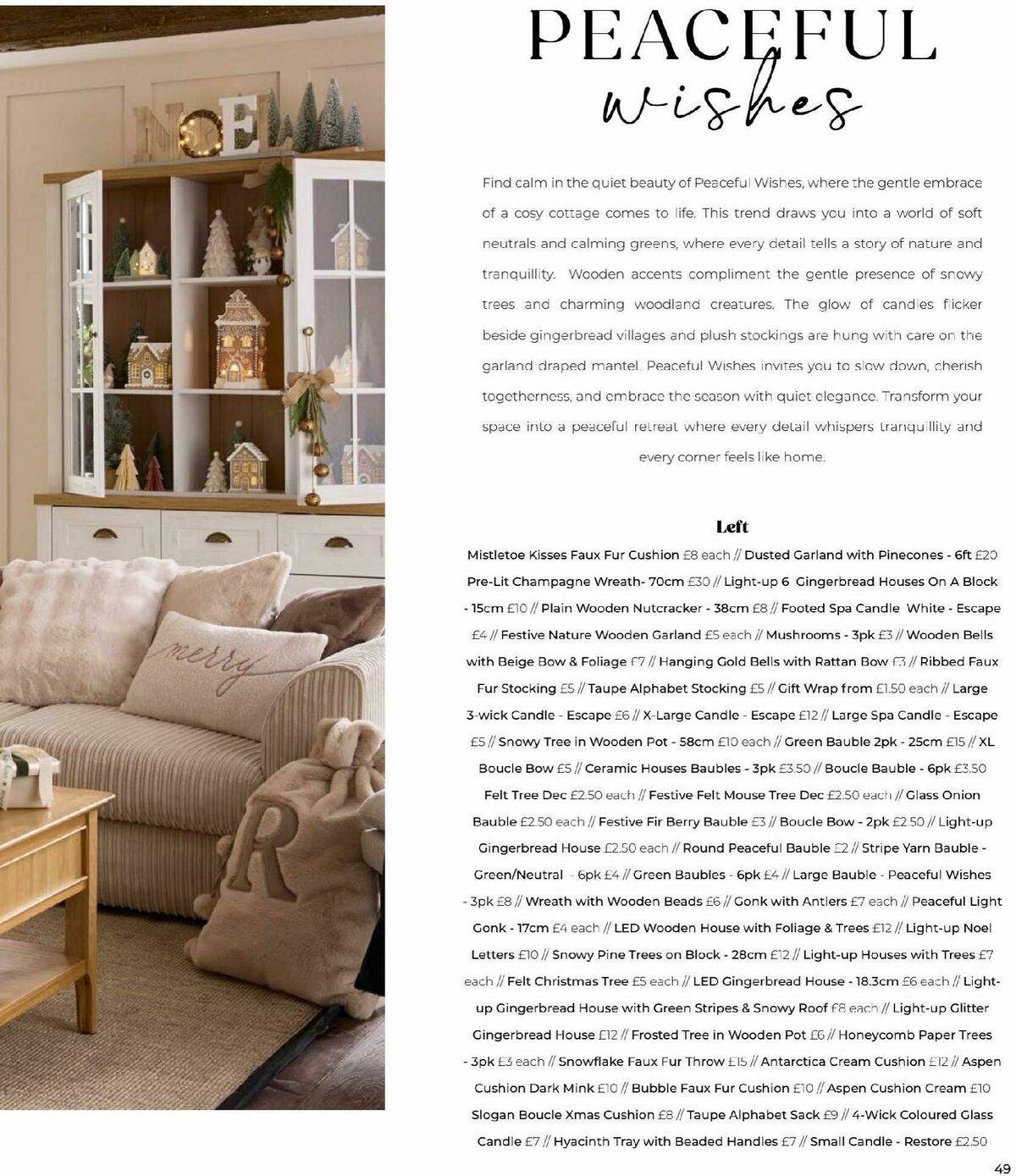 B&M Christmas Offers from 24 October