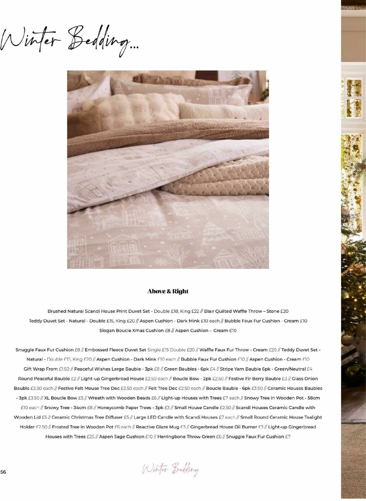 B&M Christmas Offers from 24 October