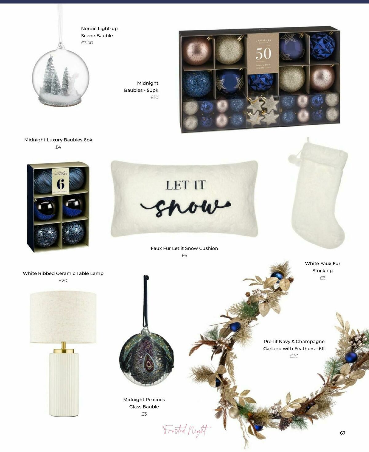 B&M Christmas Offers from 24 October