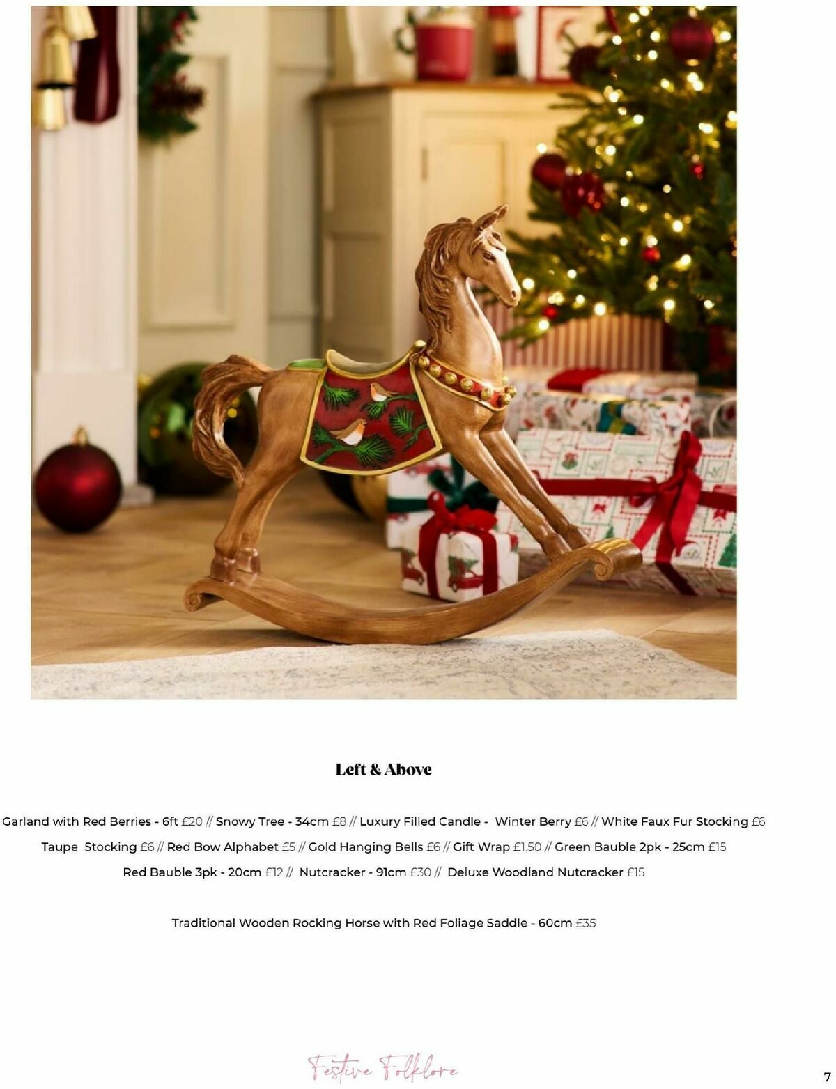 B&M Christmas Offers from 24 October