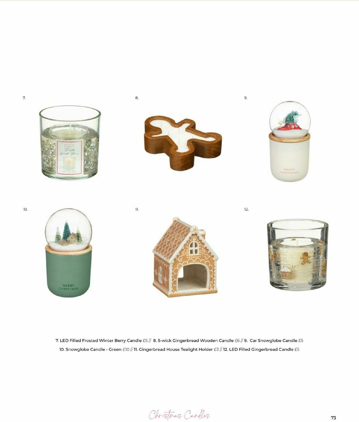 B&M Christmas Offers from 24 October