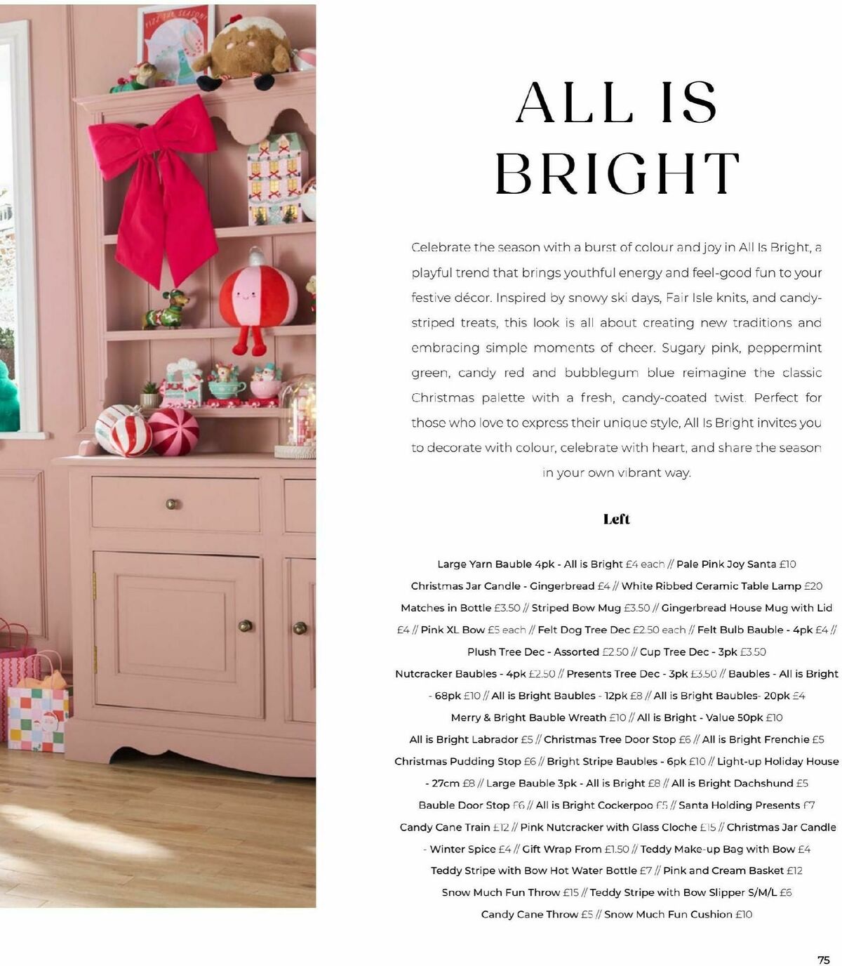 B&M Christmas Offers from 24 October