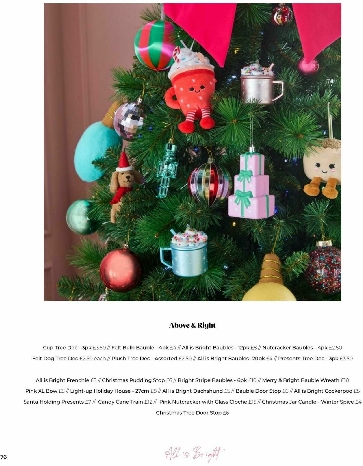 B&M Christmas Offers from 24 October