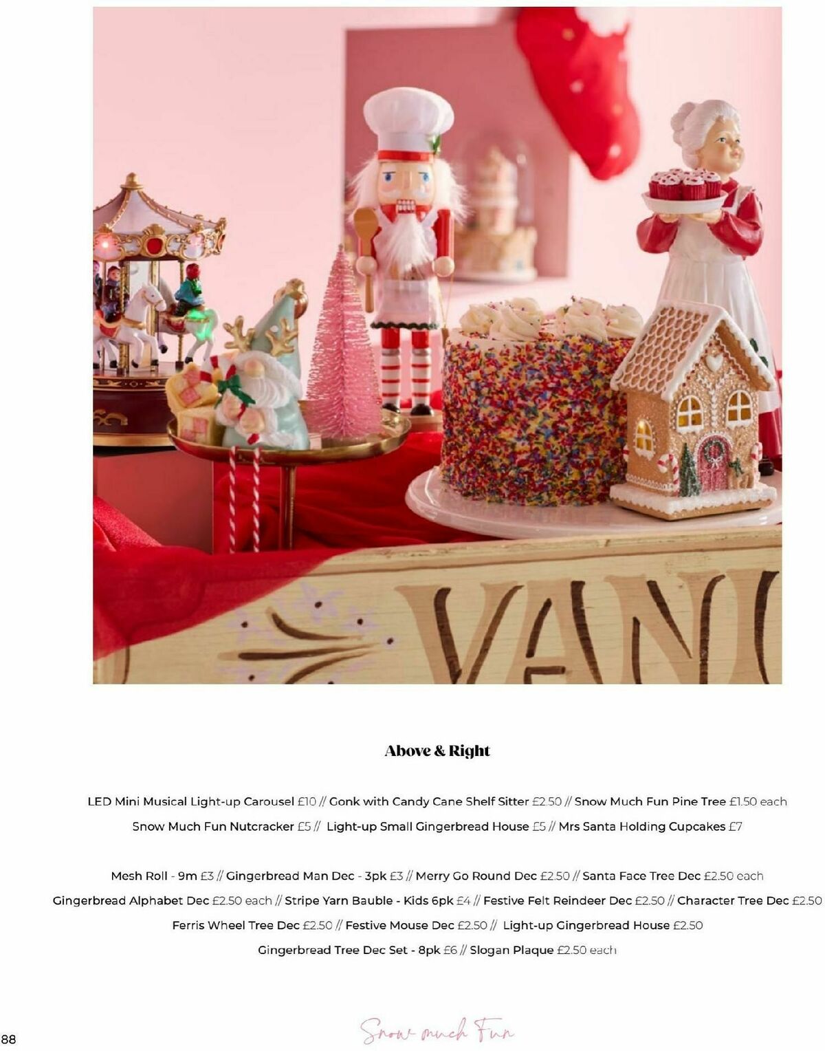 B&M Christmas Offers from 24 October